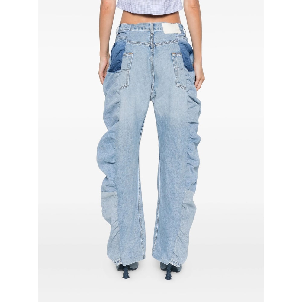 E.l.v Denim Denim Boyfriend Jeans In Blue