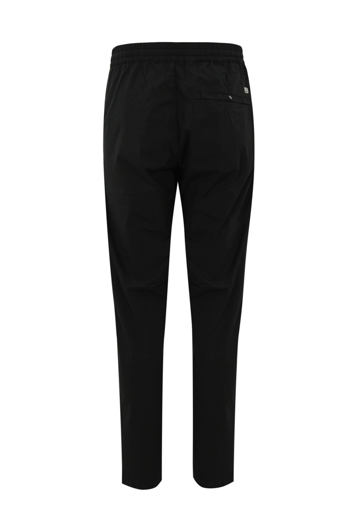 C.p. Company 50 Thread Stretch Cargo Pants In Black