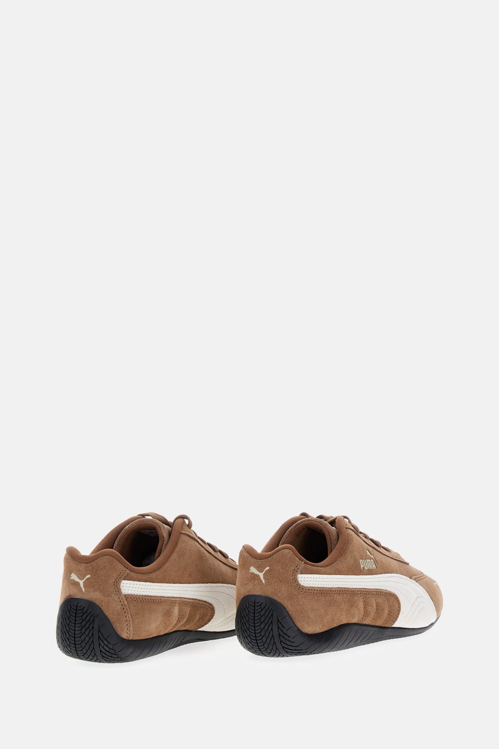 Puma Coffee Suede Leather Speedcat Og Sneakers In Brown