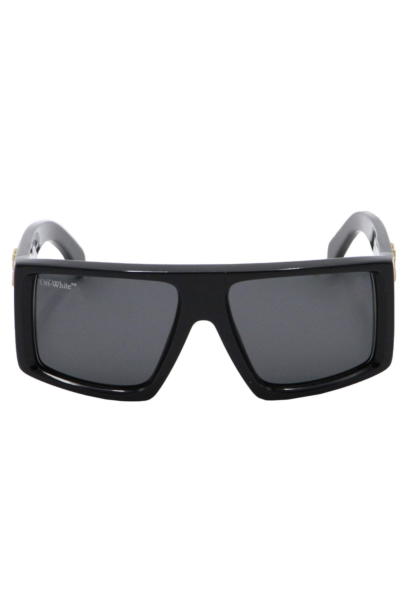Off-white Squared Sunglasses In Black