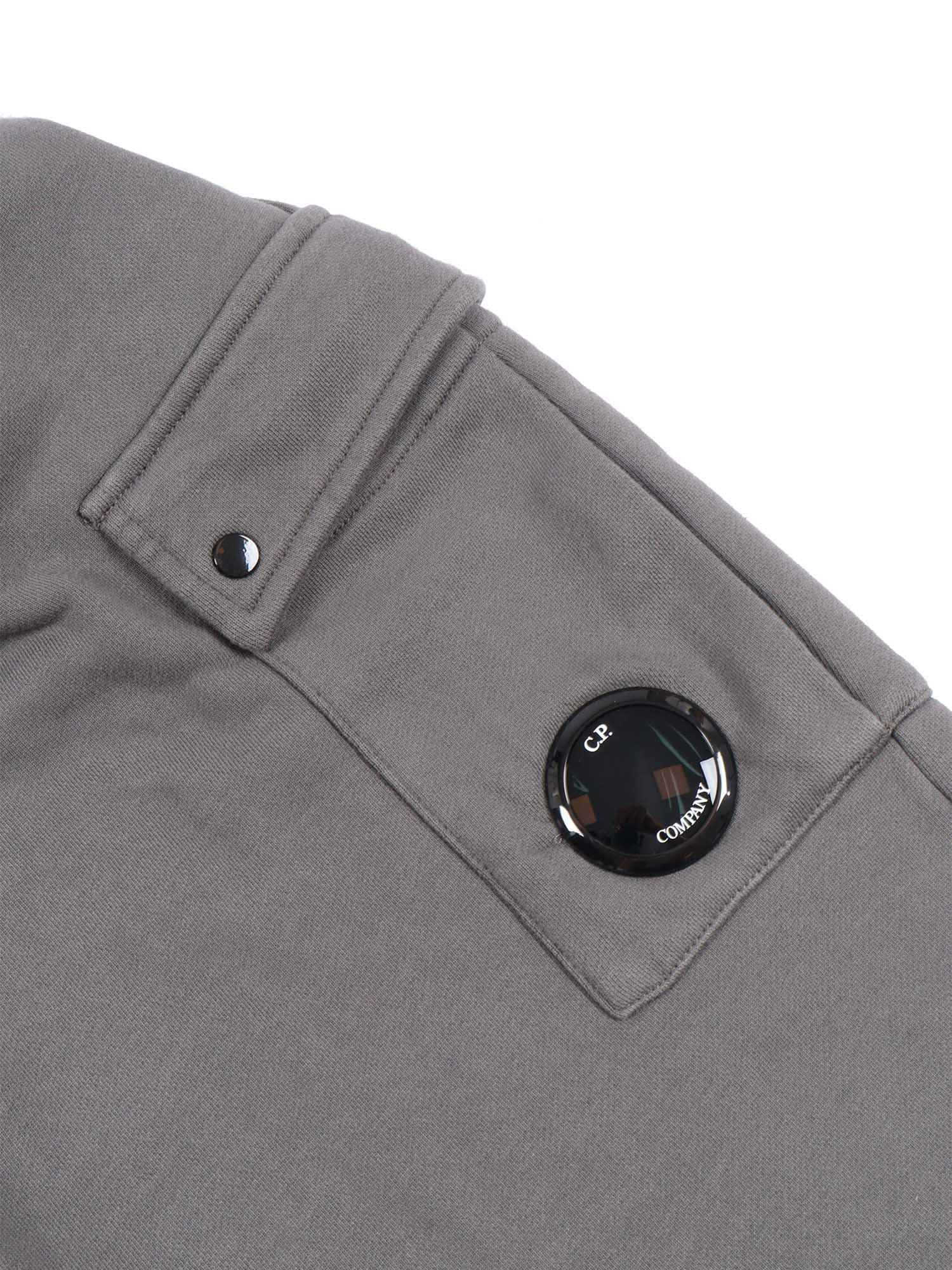 C.p. Company Undersixteen Long Pants In Gray