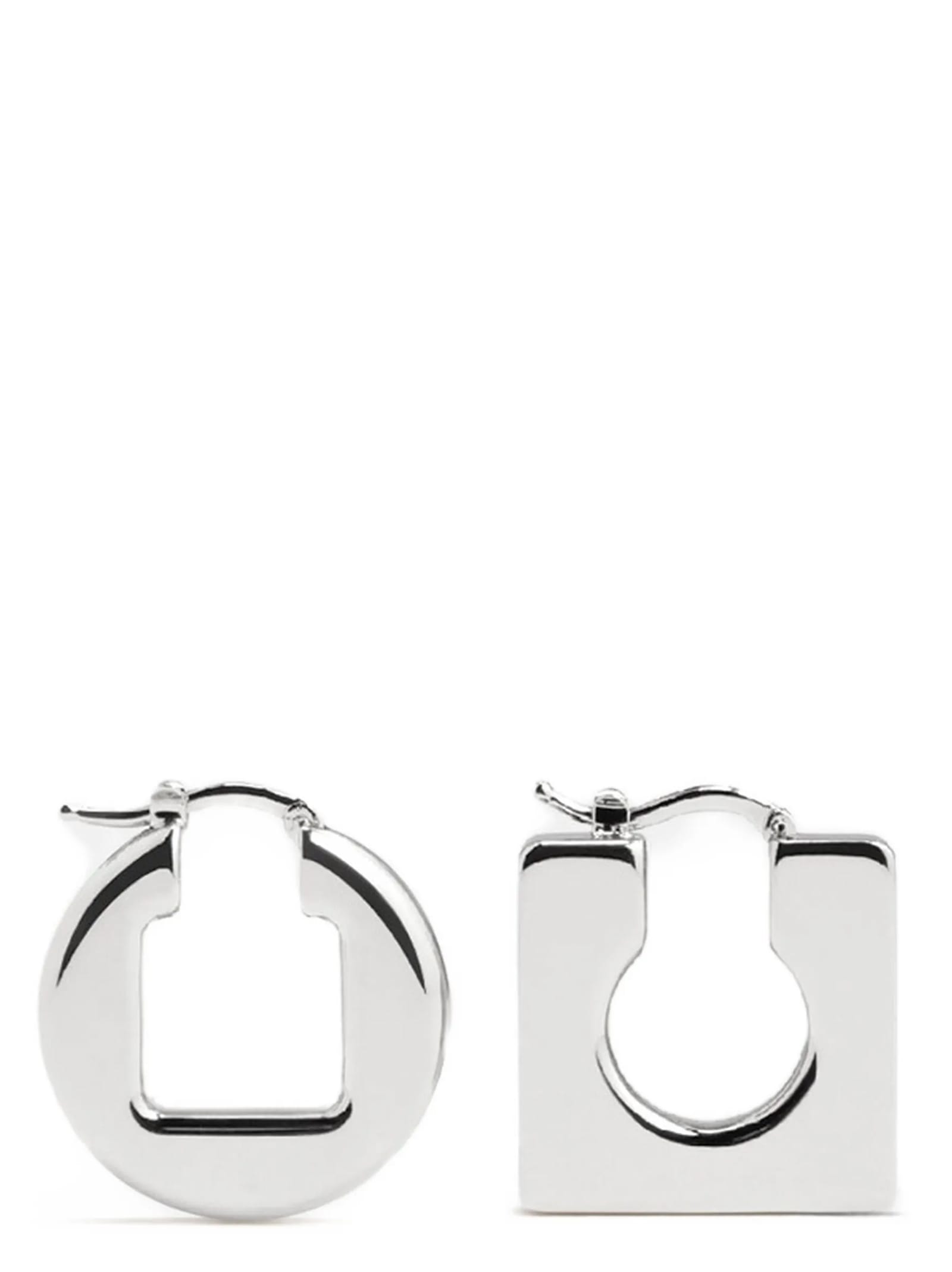 les Boucles Rond Carré Earrings