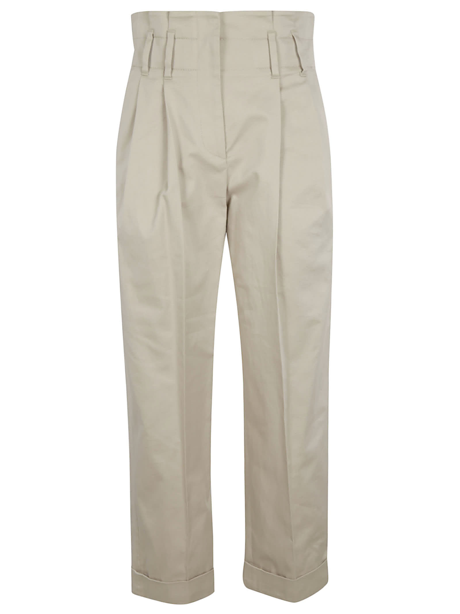Brunello Cucinelli High-waist Plain Trousers