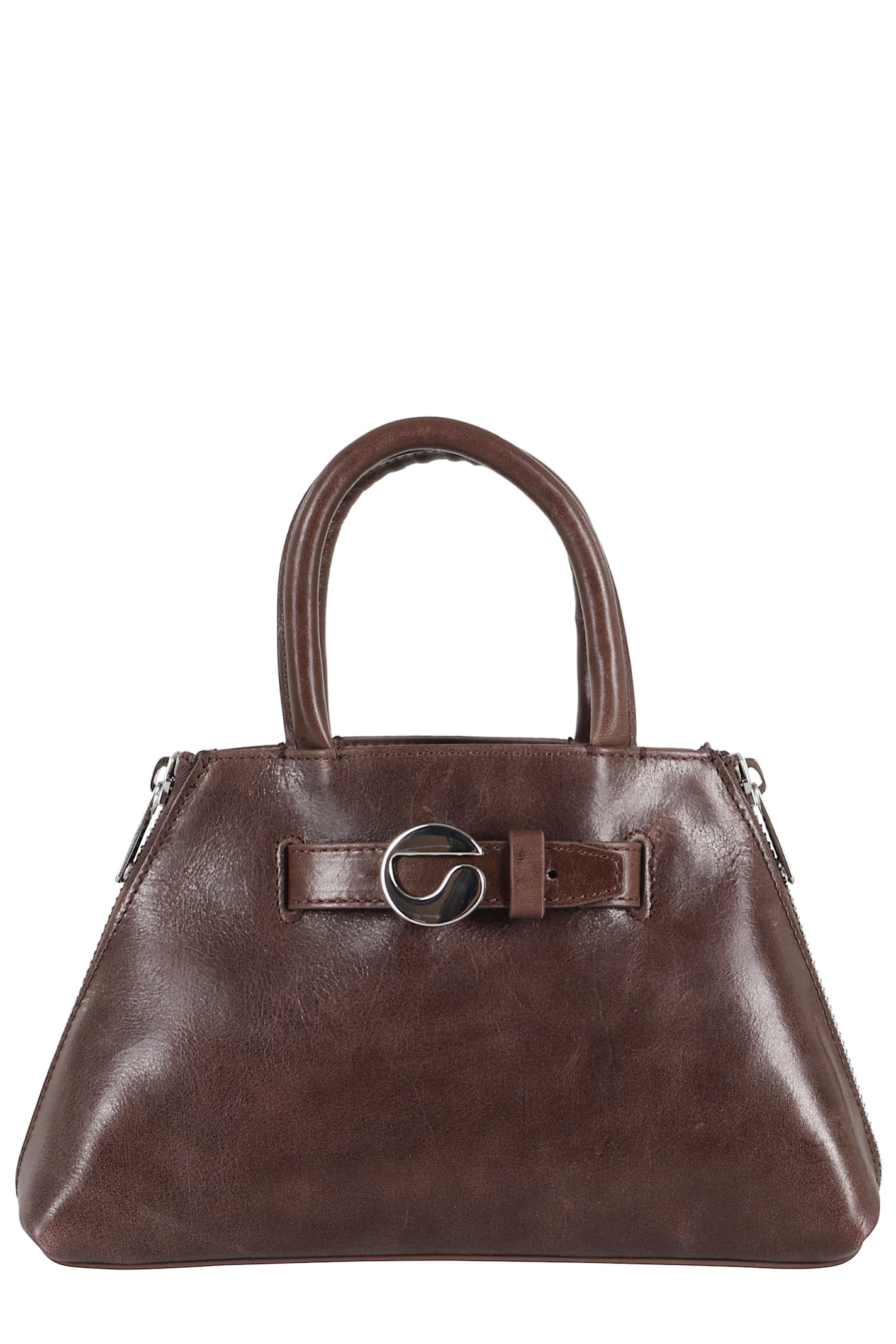 Coperni Mini Data Bag In Brown