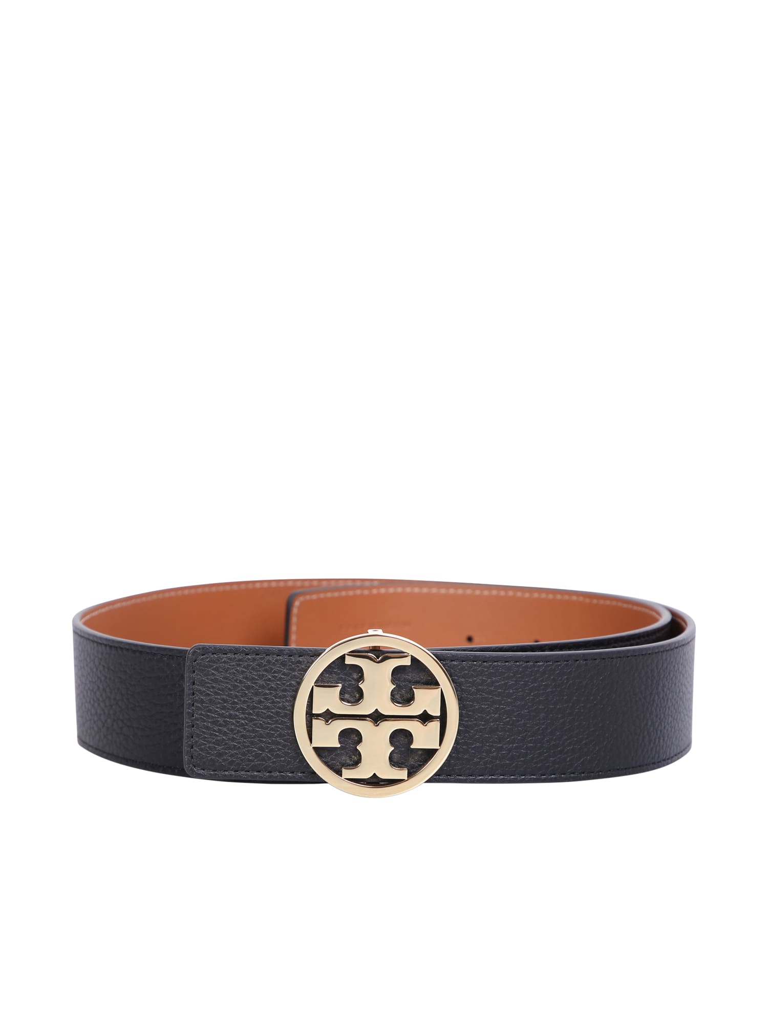 TORY BURCH LOGO-PLAQUE BELT