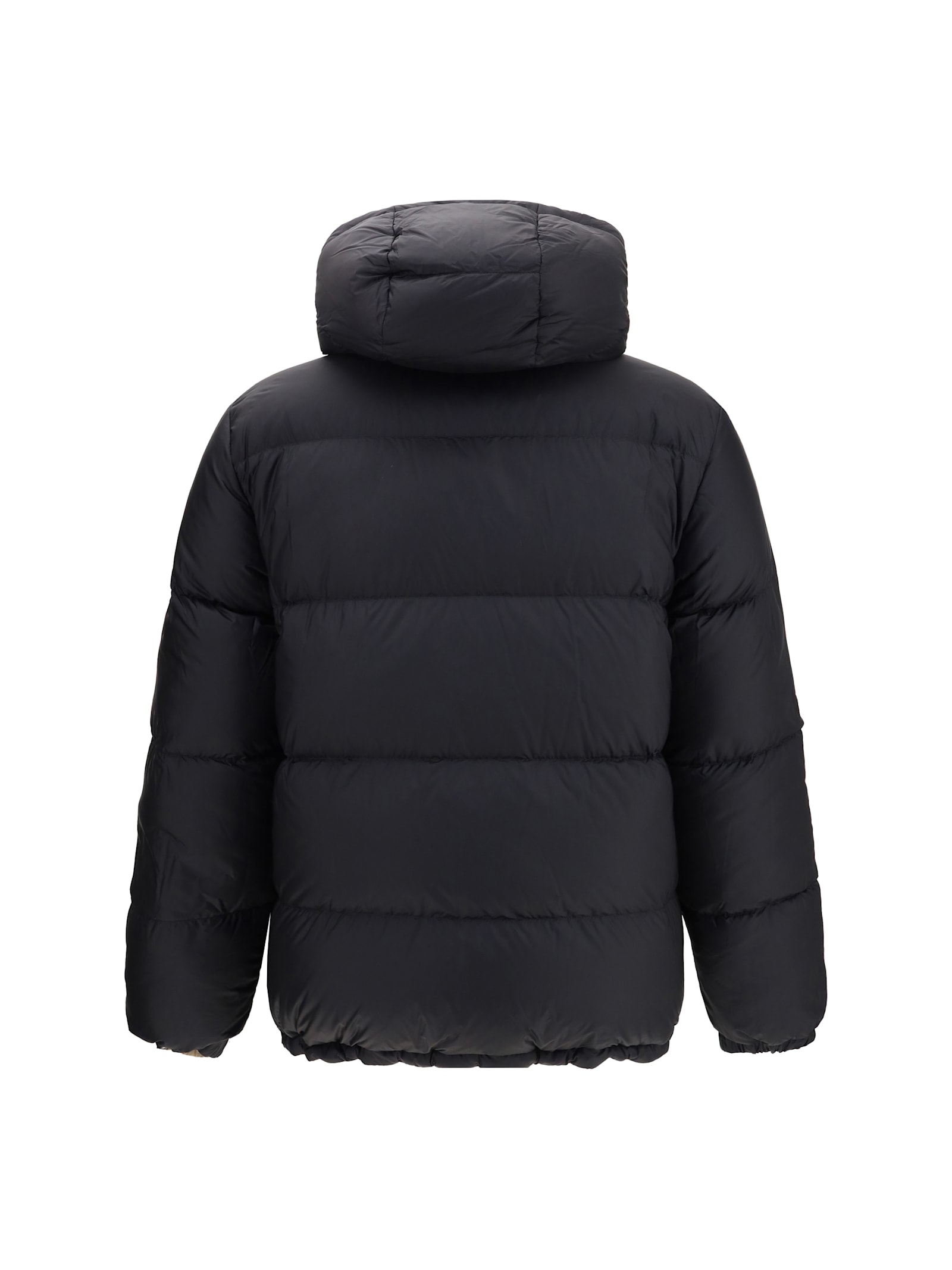 Burberry Quilted Jacket With Distinctive Plaid Pattern In Multi