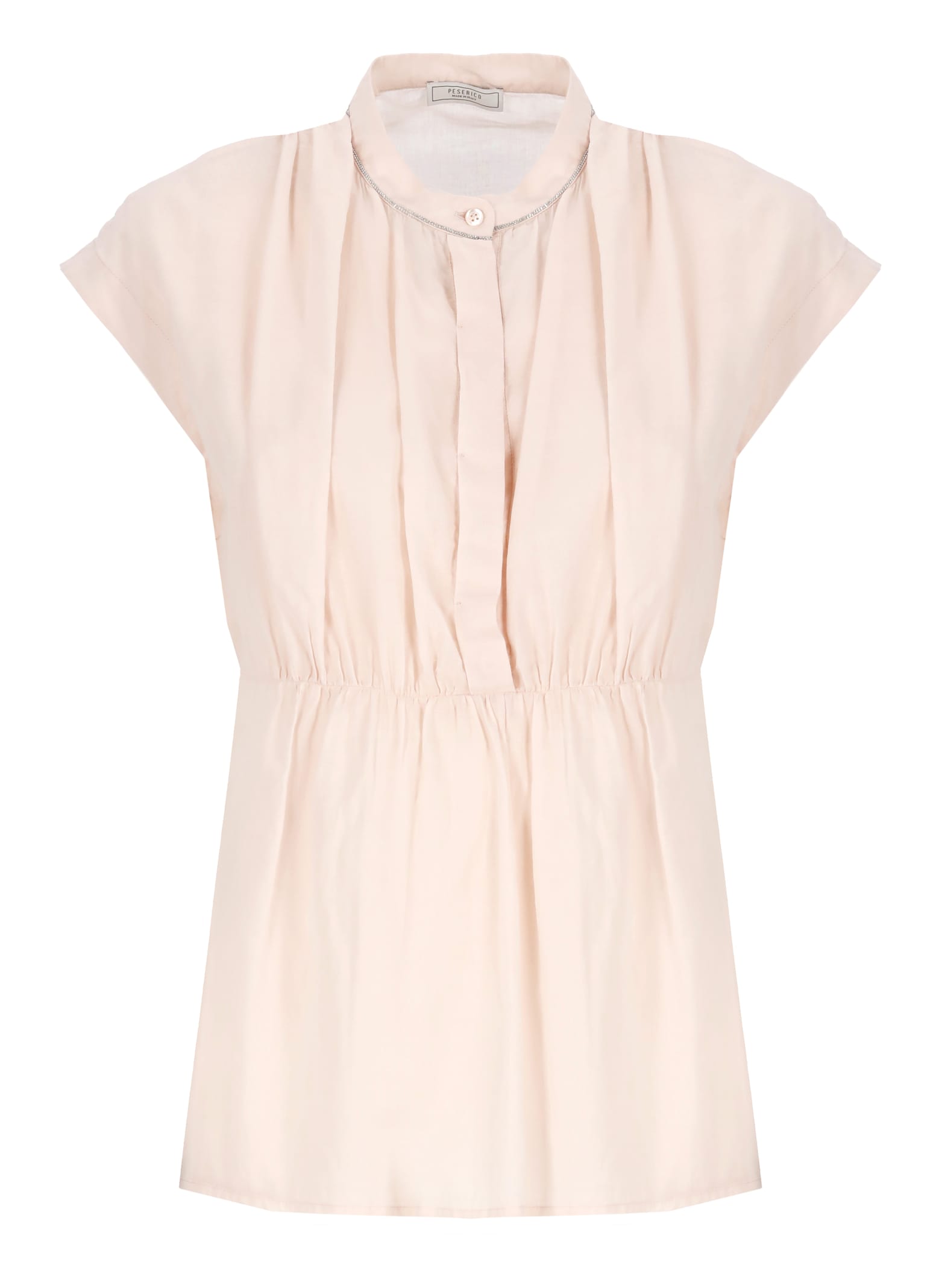 Peserico Pink Cotton Blouse