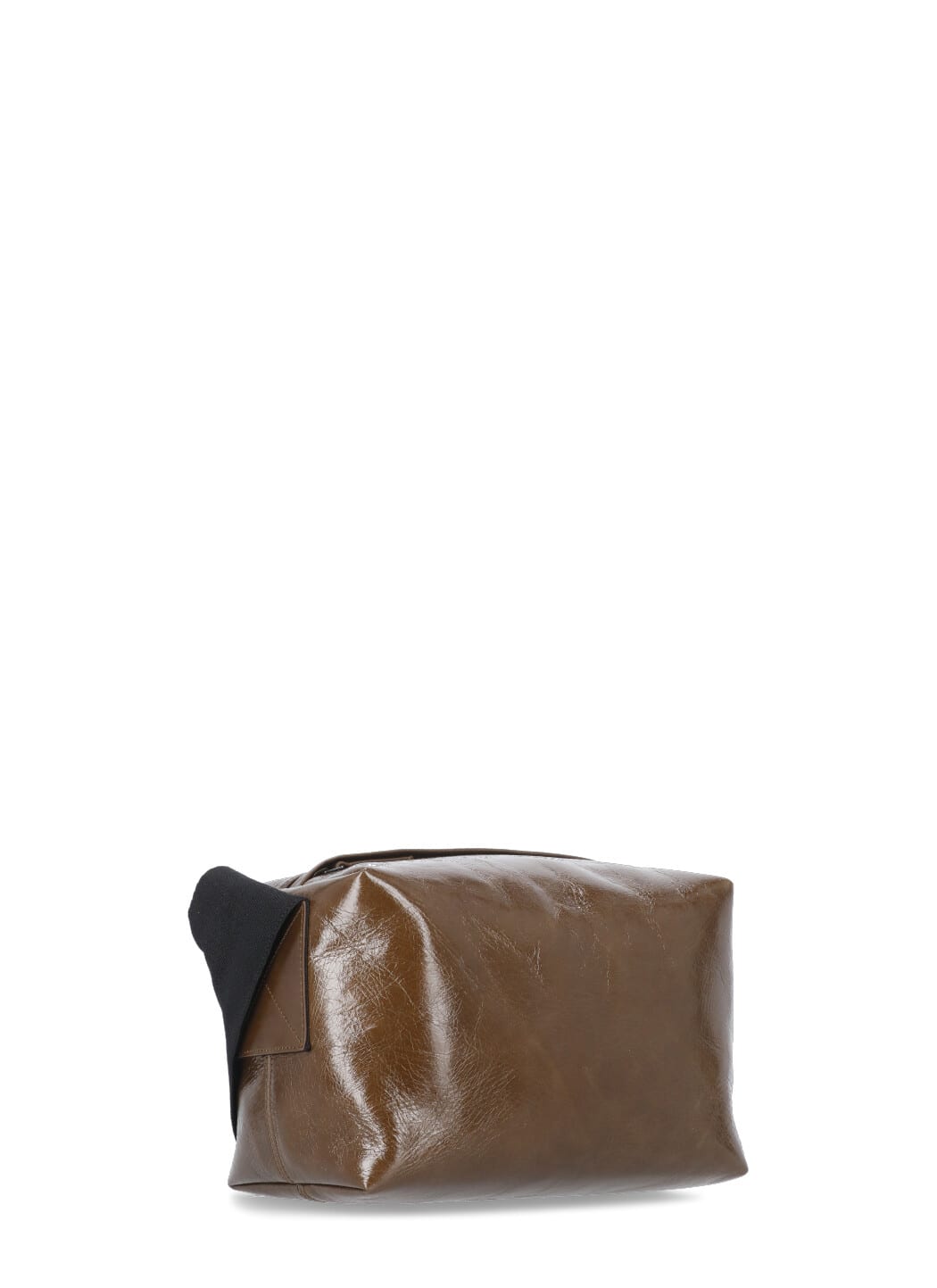 Uma Wang Shoulder Bag In Leather In Brown