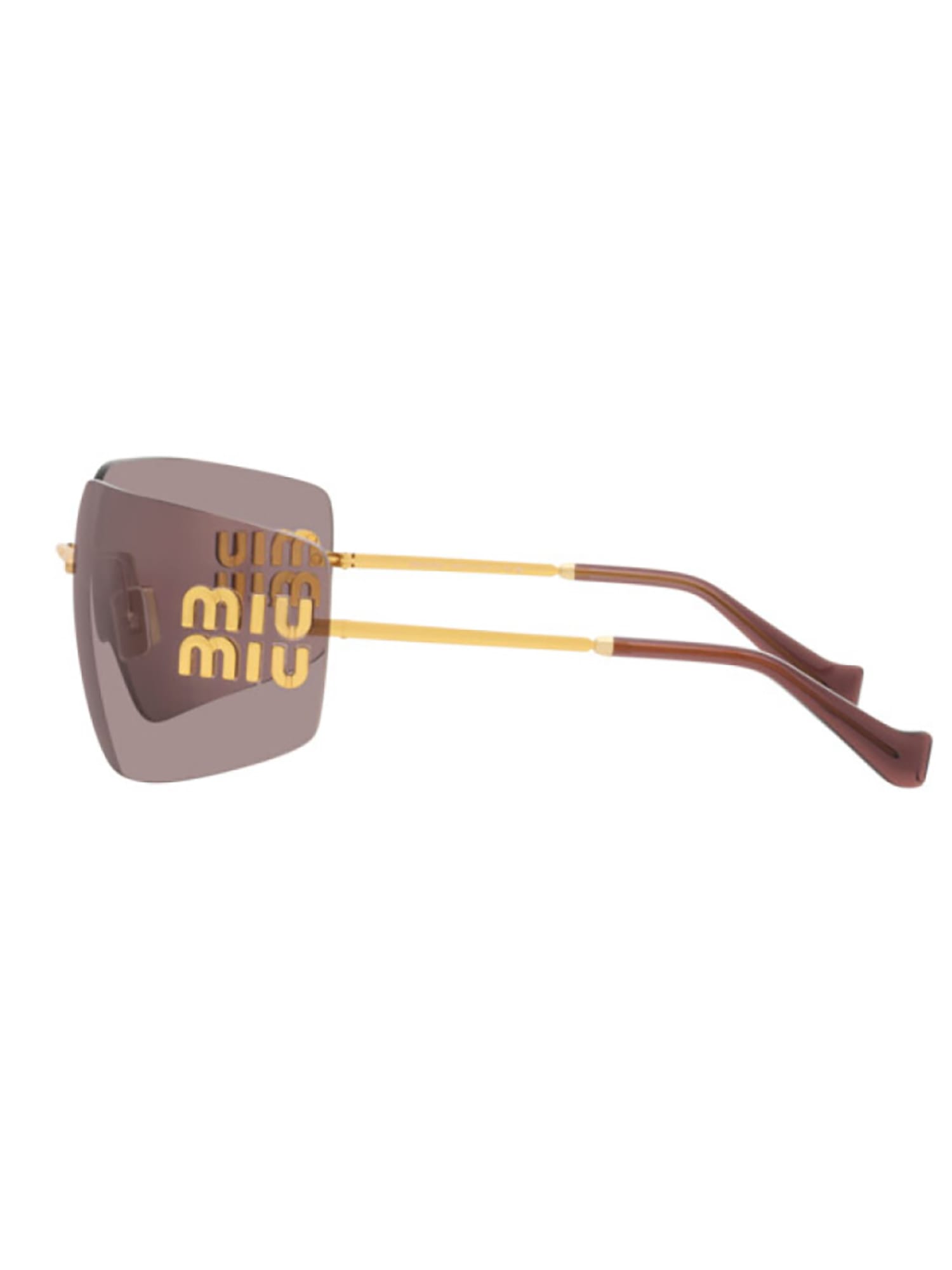 Shop Miu Miu 54ys Sole Sunglasses In I