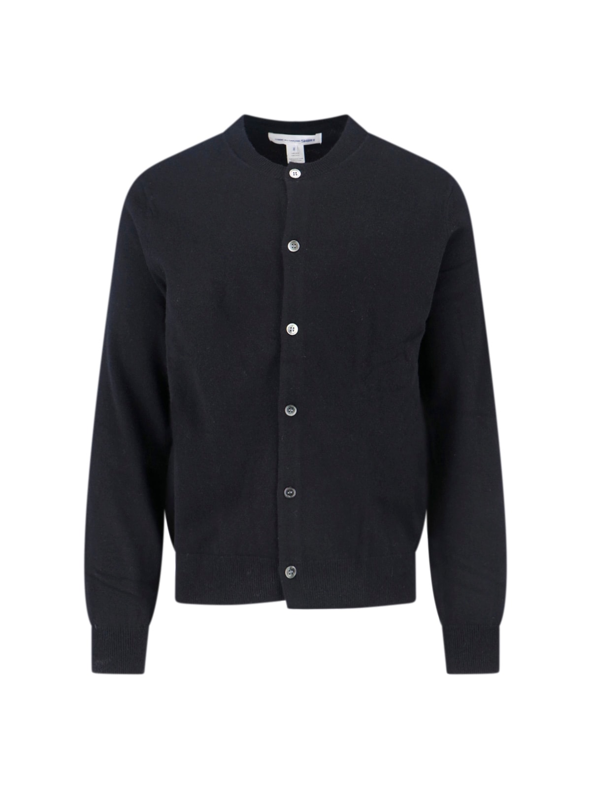 Comme Des Garçons Long-sleeved Sweater In Black