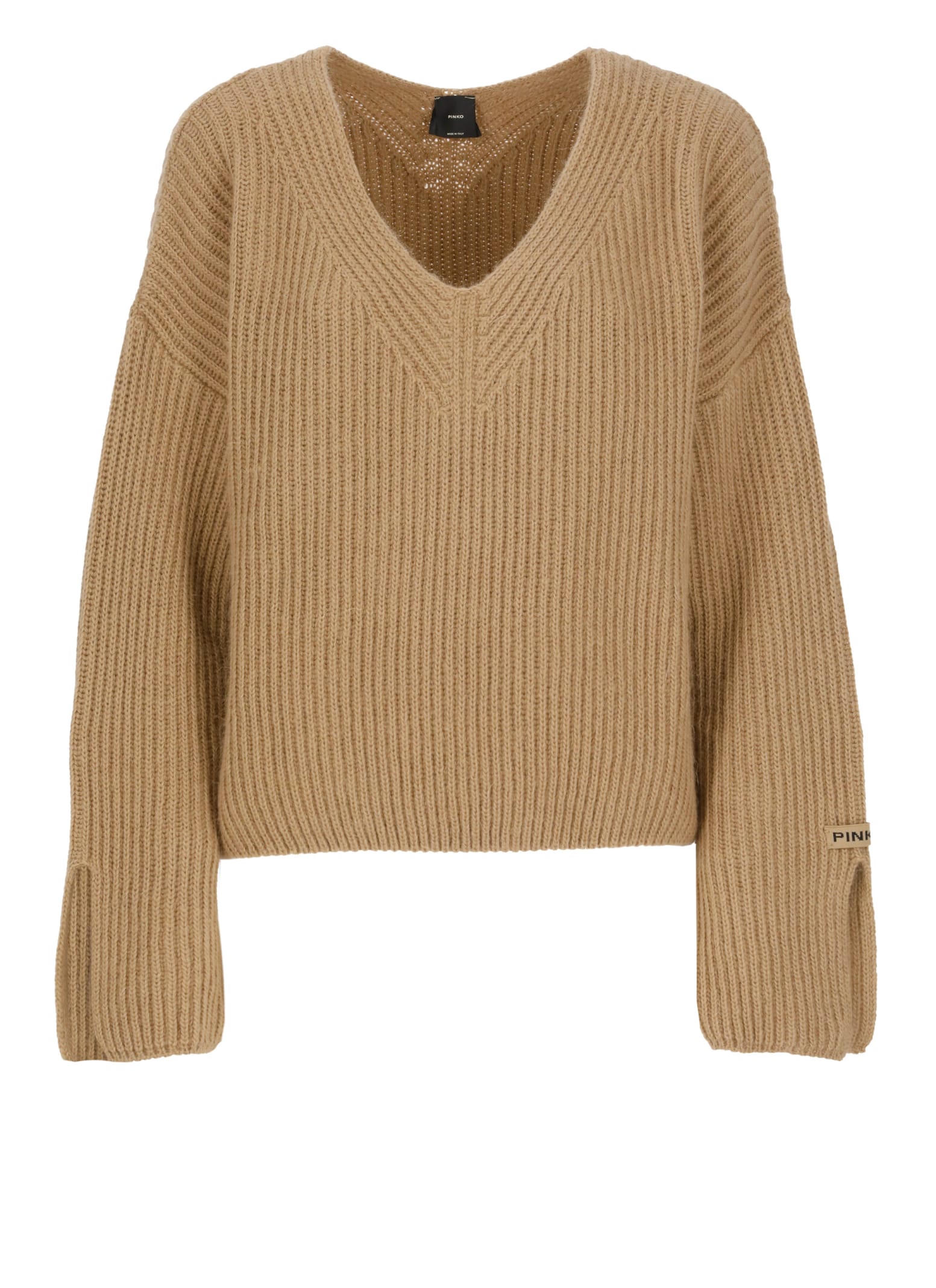 Shop Pinko Korat Sweater In Beige