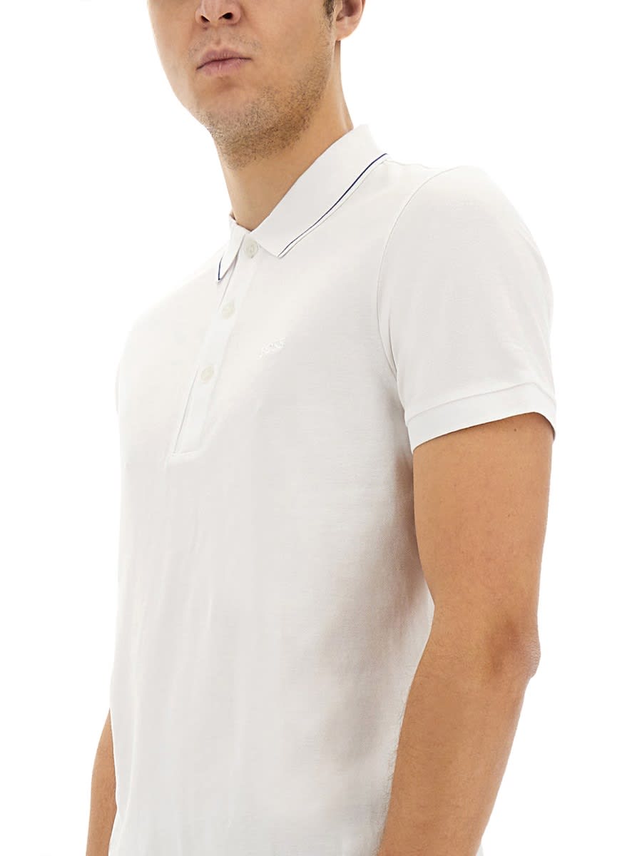 Hugo Boss Polo Paule 4 In White