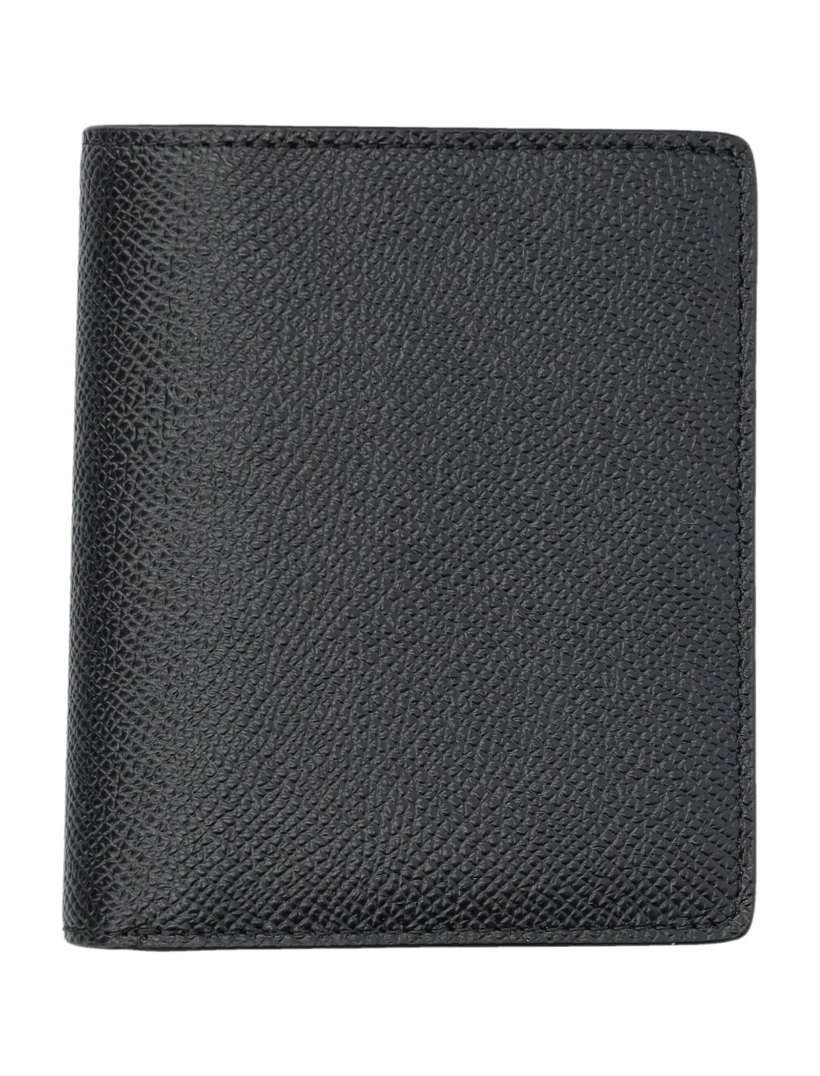 Maison Margiela Four Stitches Pocket Cardholder In Black