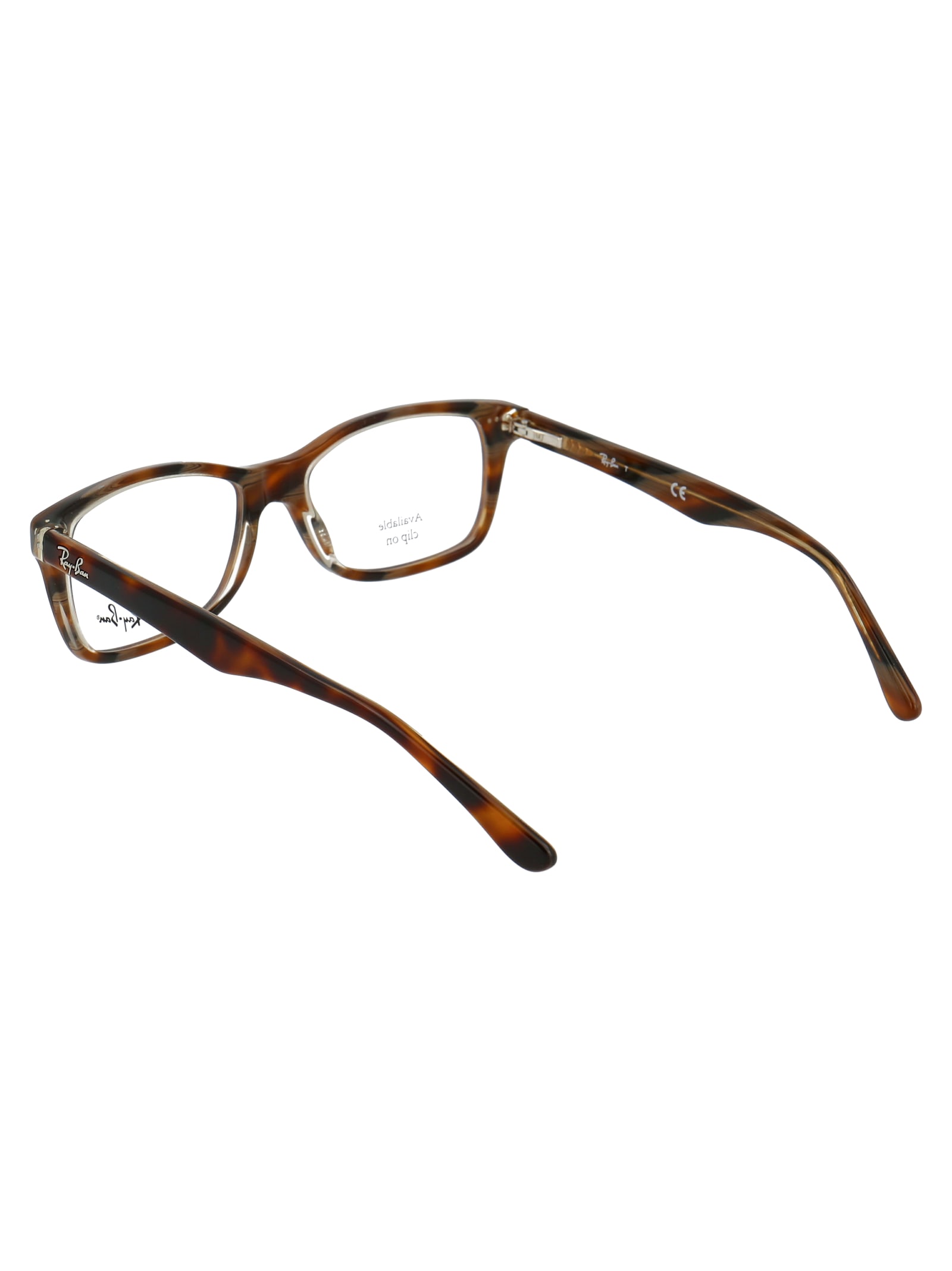 Shop Ray Ban 0rx5228 Glasses In 5913 Havana/brown/yellow