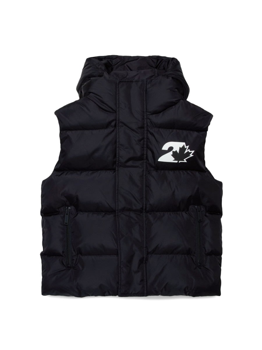 Shop Dsquared2 Vest In Black