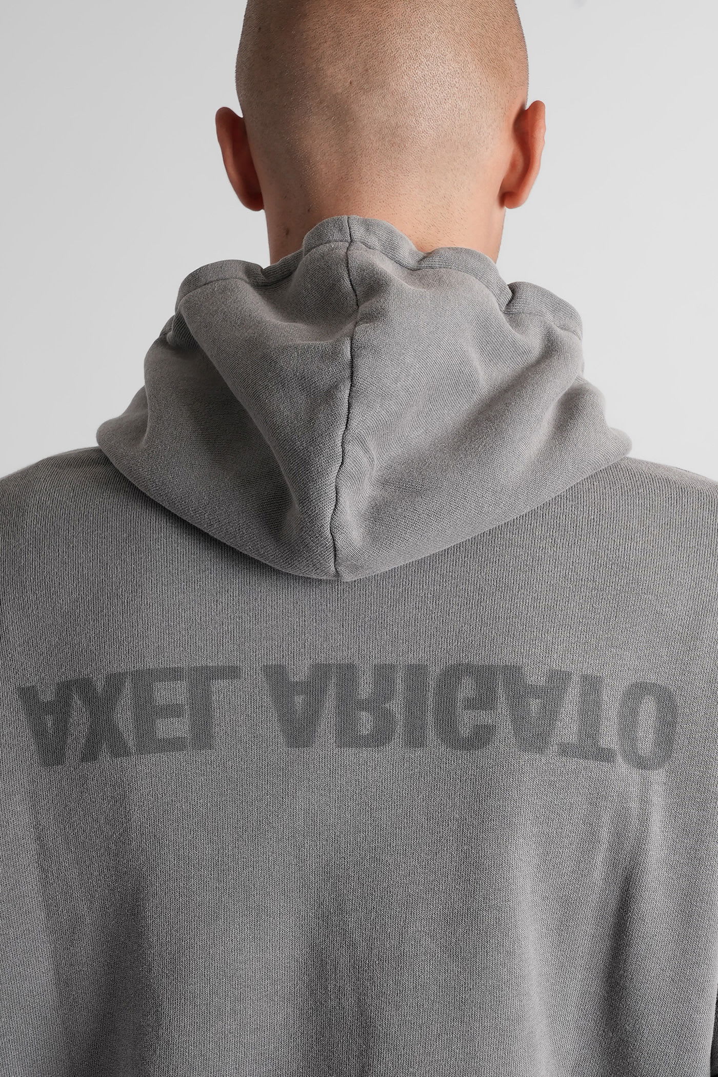 Axel Arigato Distorti Washed Sweatshirt In Grey Cotton In Gold
