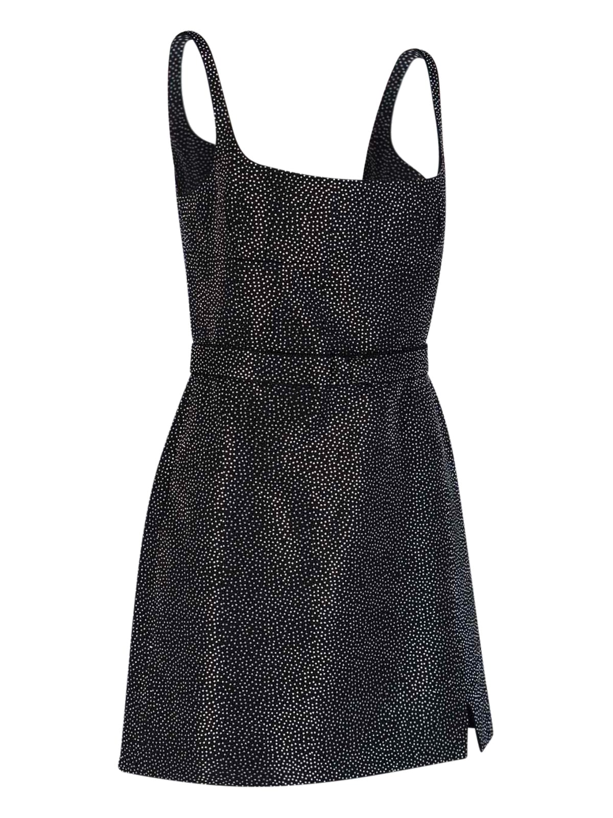 Shop Marc Jacobs Studs Mini Dress In Black