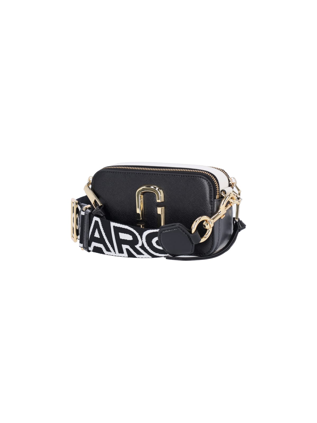 Shop Marc Jacobs The Snapshot Crossbody Bag In Nero