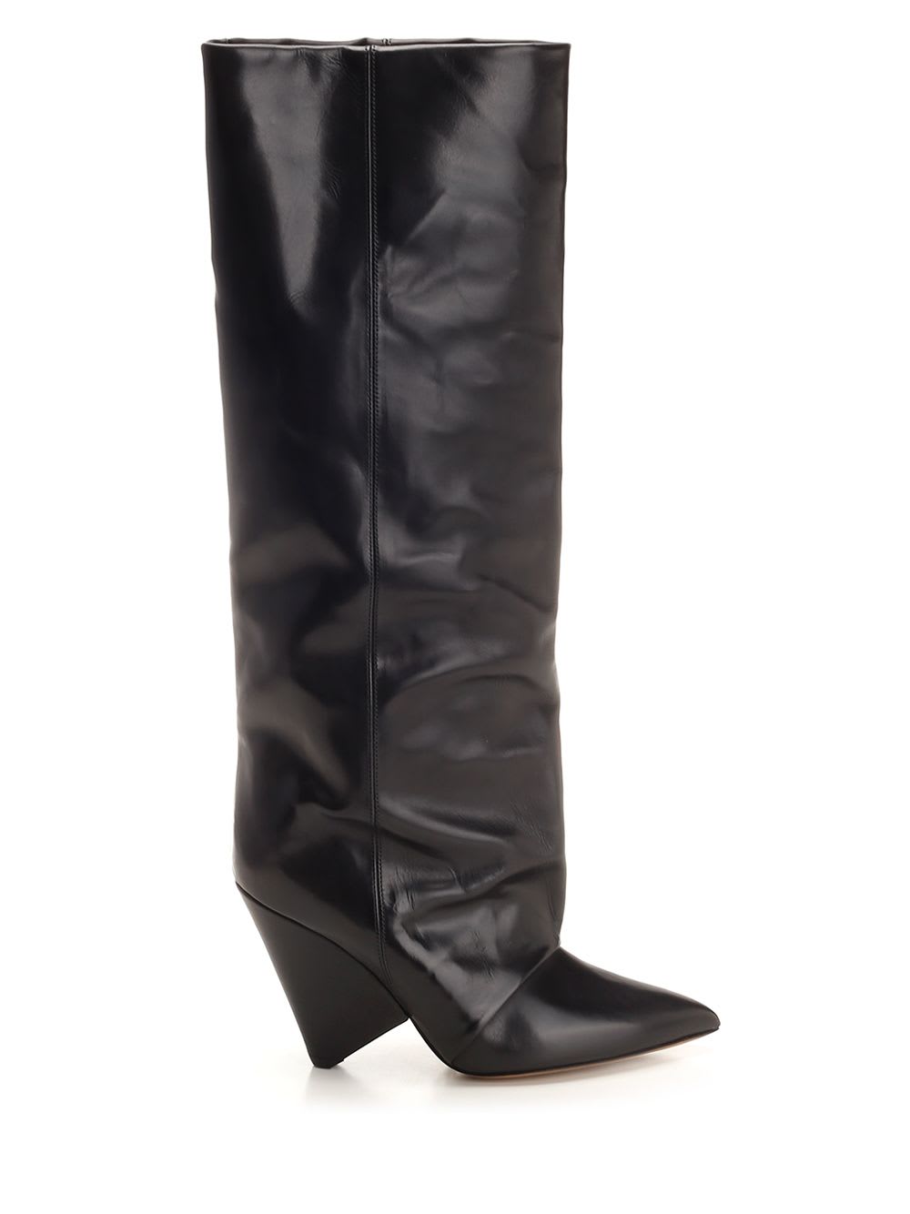 Shop Isabel Marant Lyena High Boots In Black