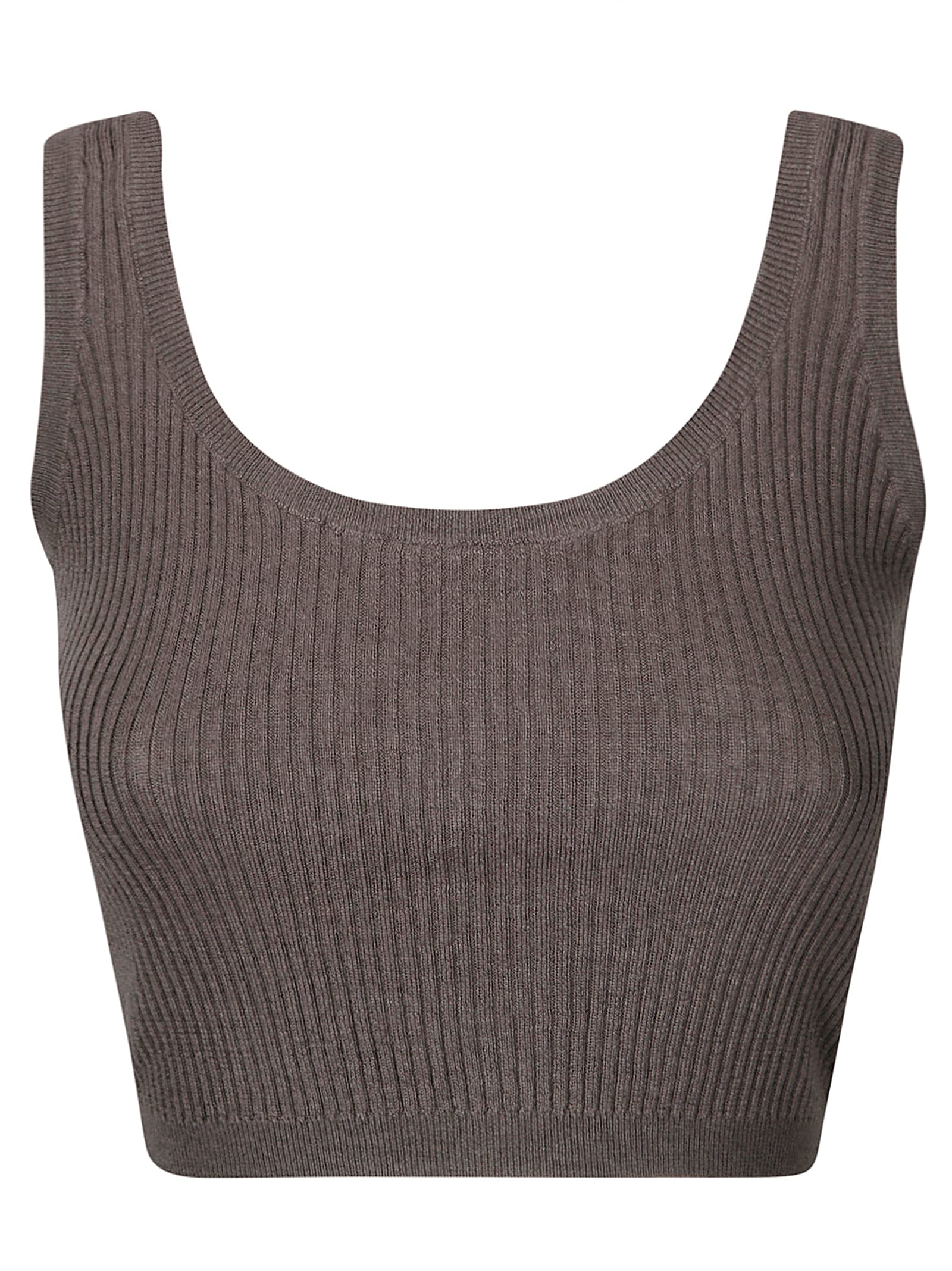 Wild Cashmere Ribbed Top