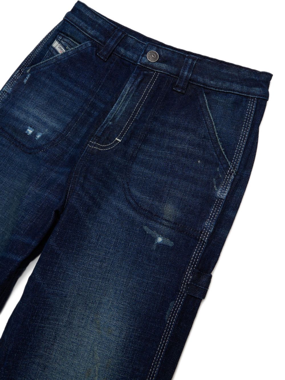 Diesel Kids D-bart-j Jeans In Blue