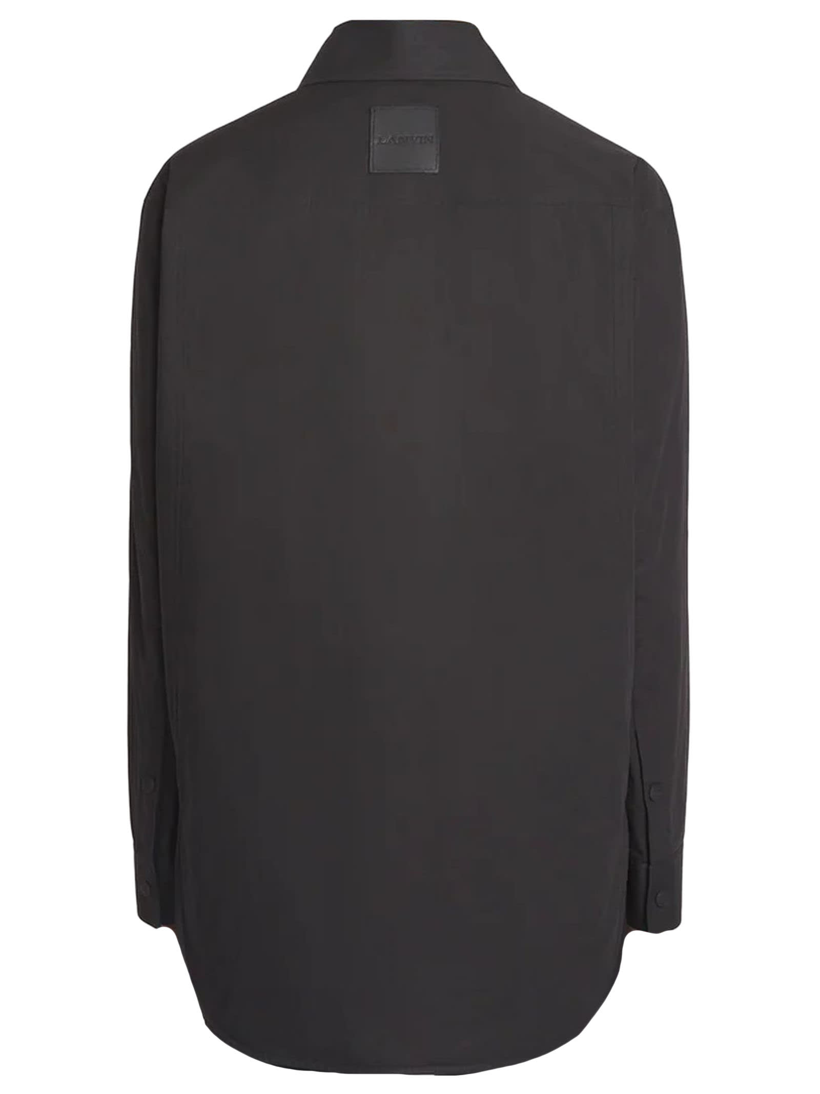 Shop Lanvin Shirts Black