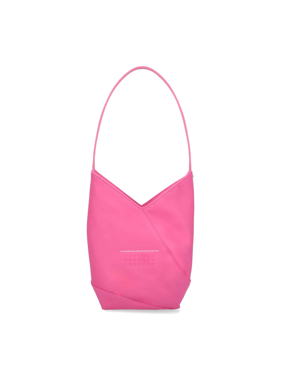 Mm6 Maison Margiela Japanese Satin Tote Bag In Pink