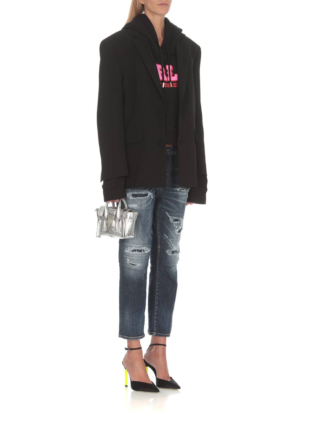 Dsquared2 Sweatshirt With Logo In Black