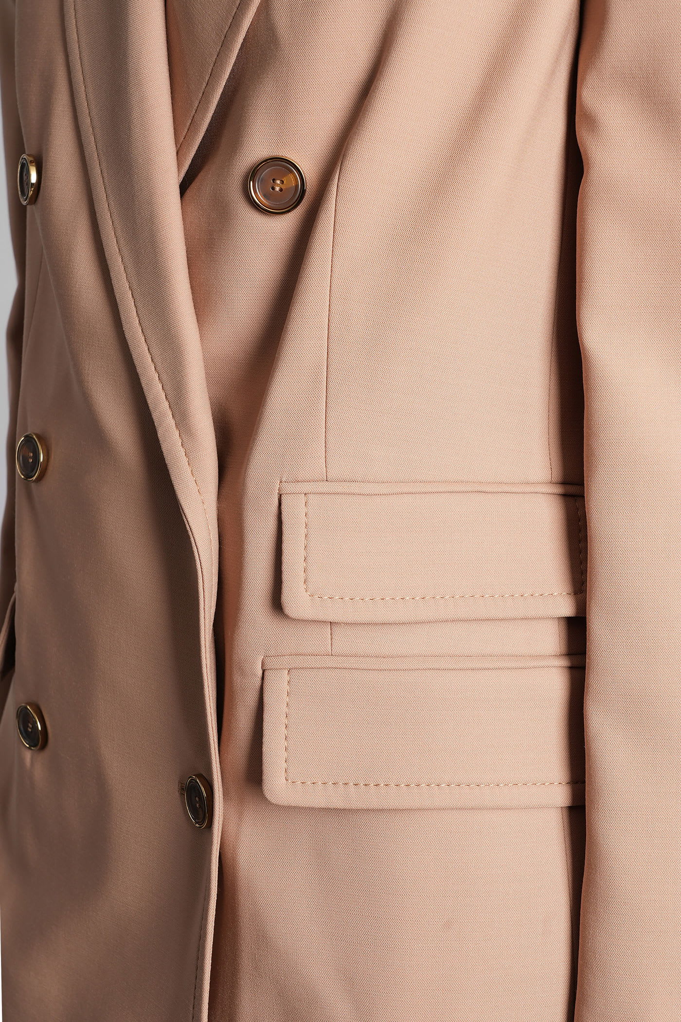 Zimmermann Blazer In Camel Wool In Brown