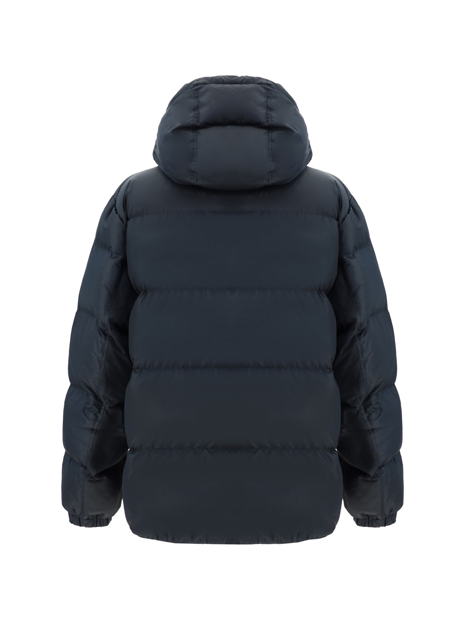 Shop Dolce & Gabbana Down Jacket In Nero