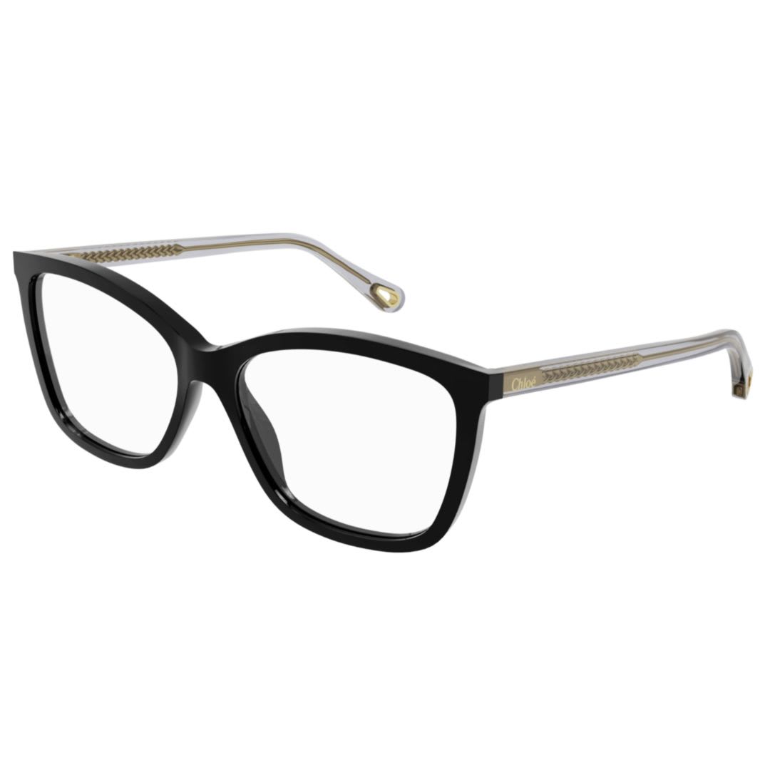 Chloé Ch0118o005 Black Grey Transparen In Black