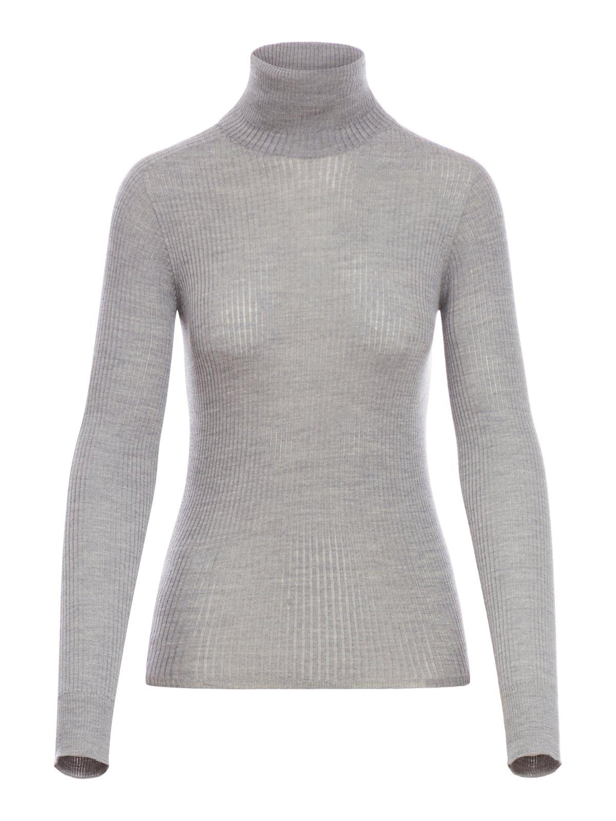 Shop Sportmax Turtleneck Knitted Jumper In C