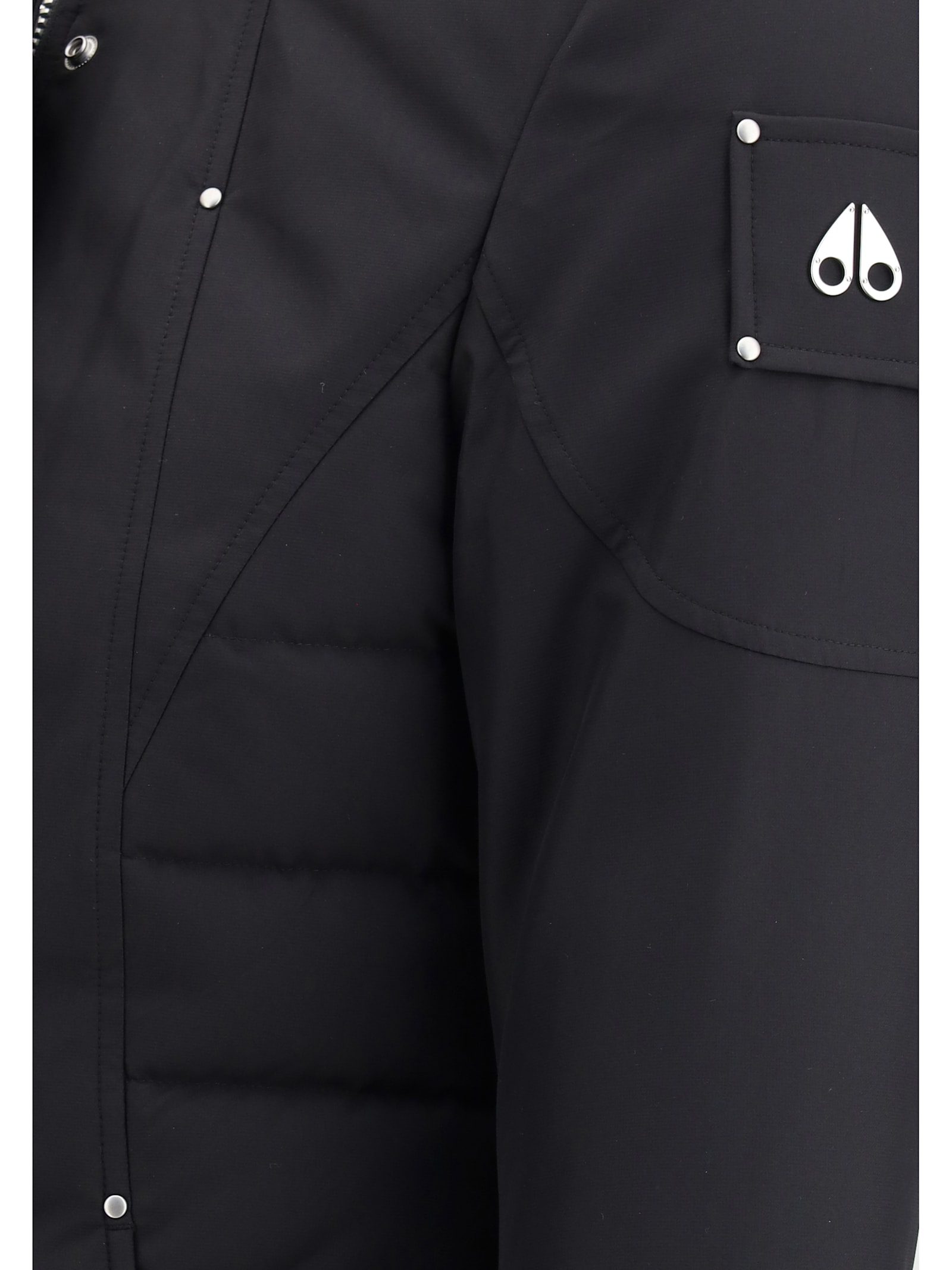 Moose Knuckles Cloud Parka In Black