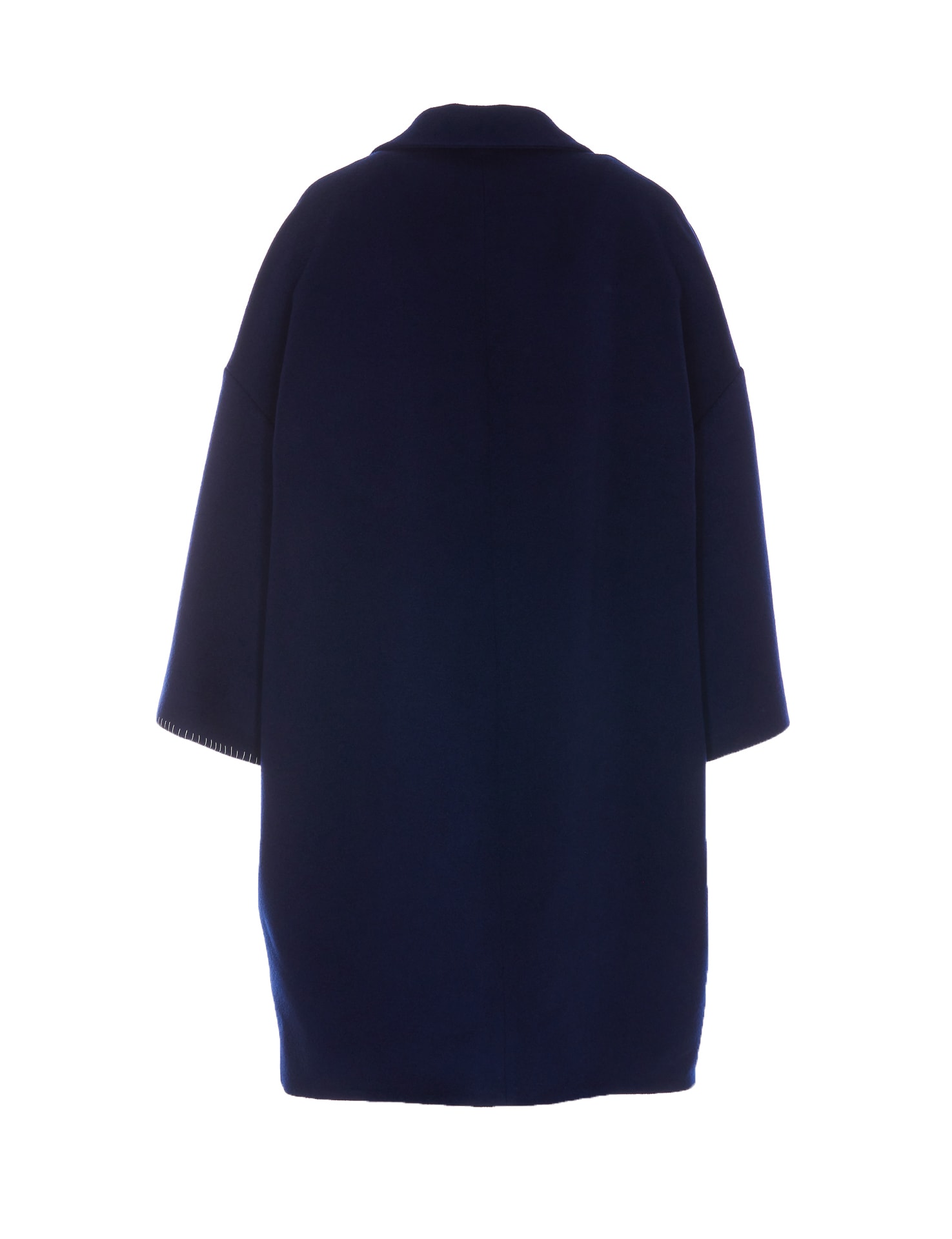 Shop Marni Coat In Blue