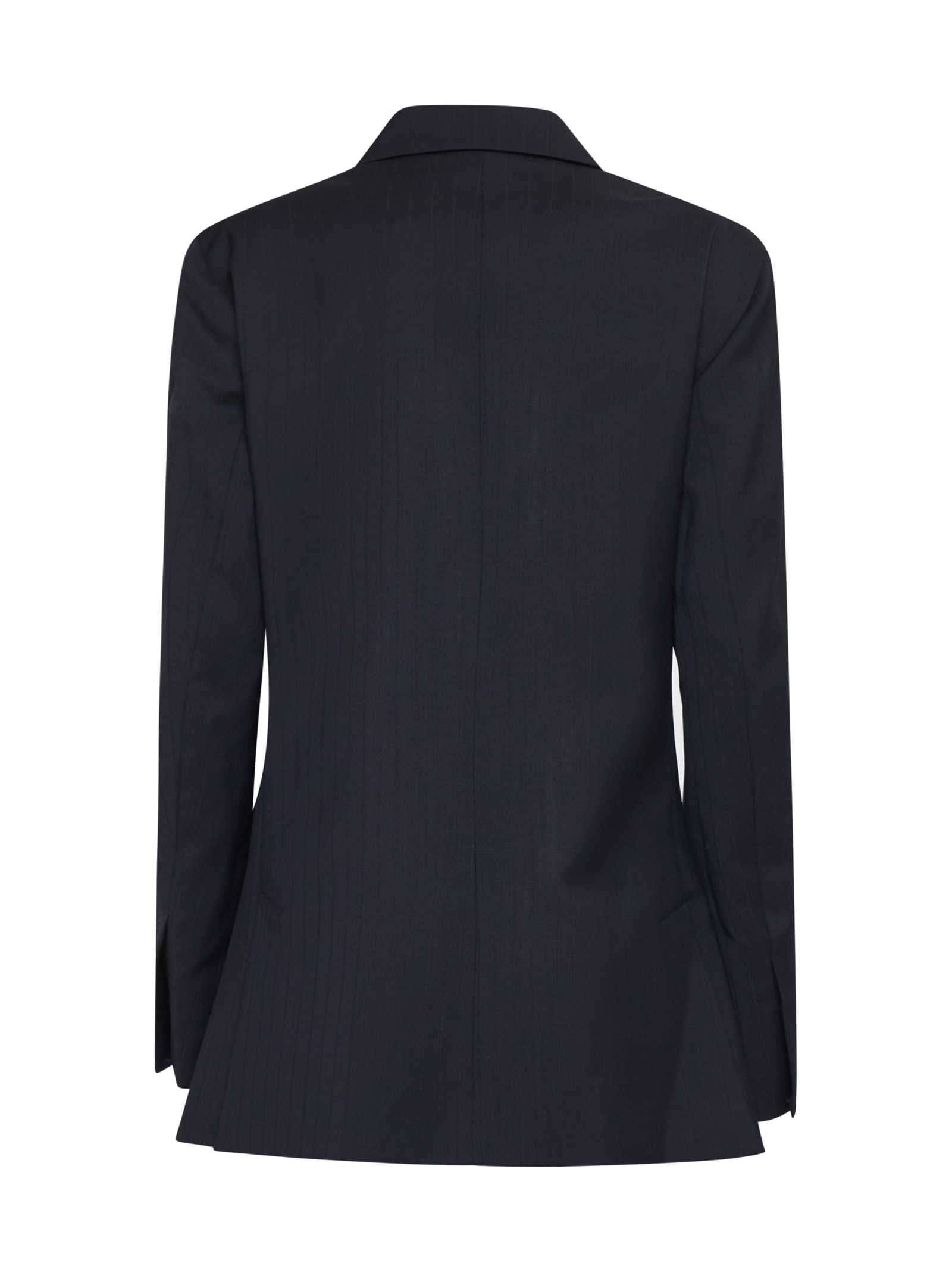 Shop Rohe Blazer In Night Stripe