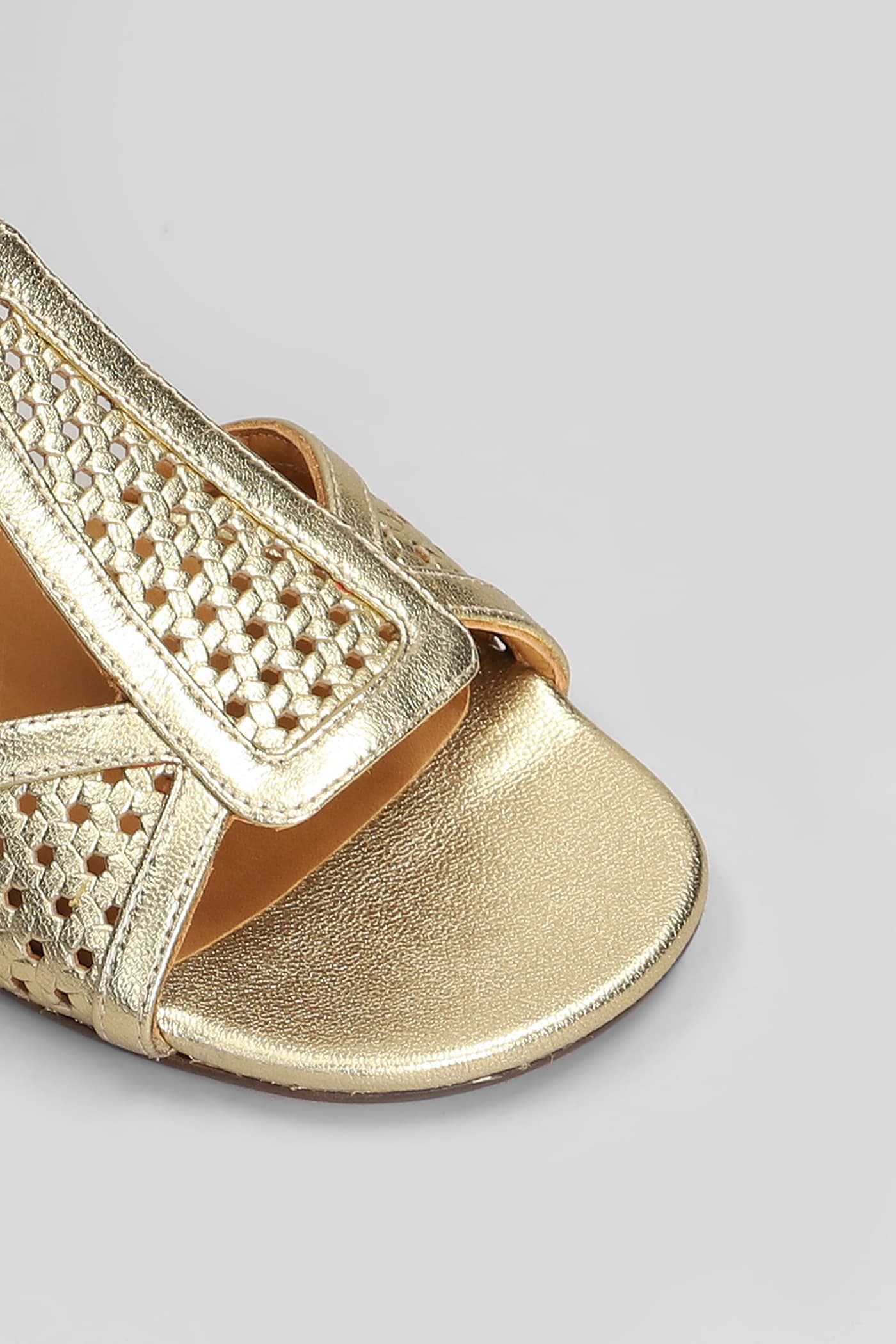 Chie Mihara Slipper-mule In Gold
