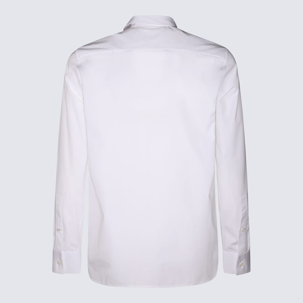 Shop Jil Sander White Cotton Shirt