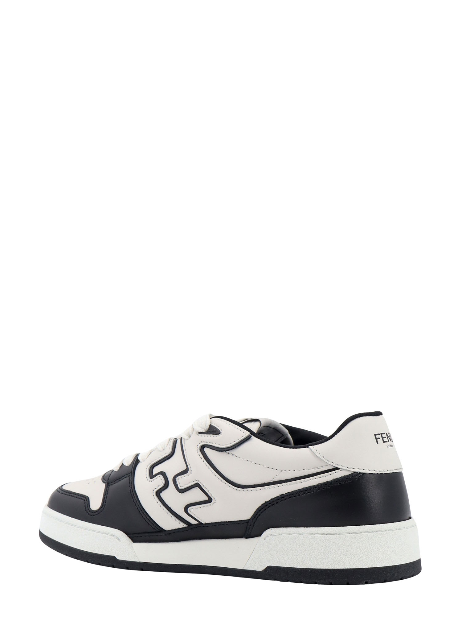 Shop Fendi Match Sneakers In C Nero Bianco Nero