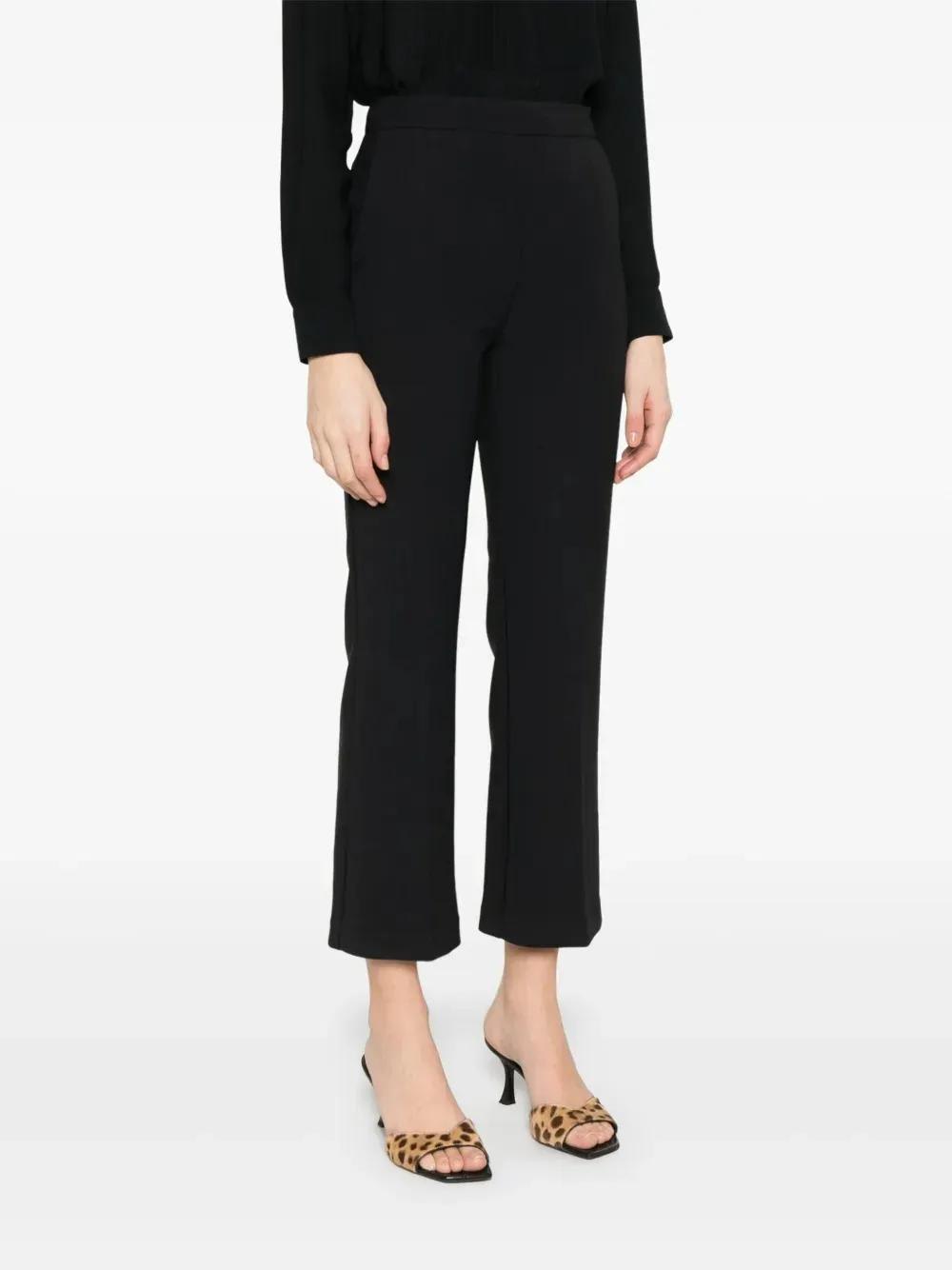 Shop Elisabetta Franchi Cropped Trousers