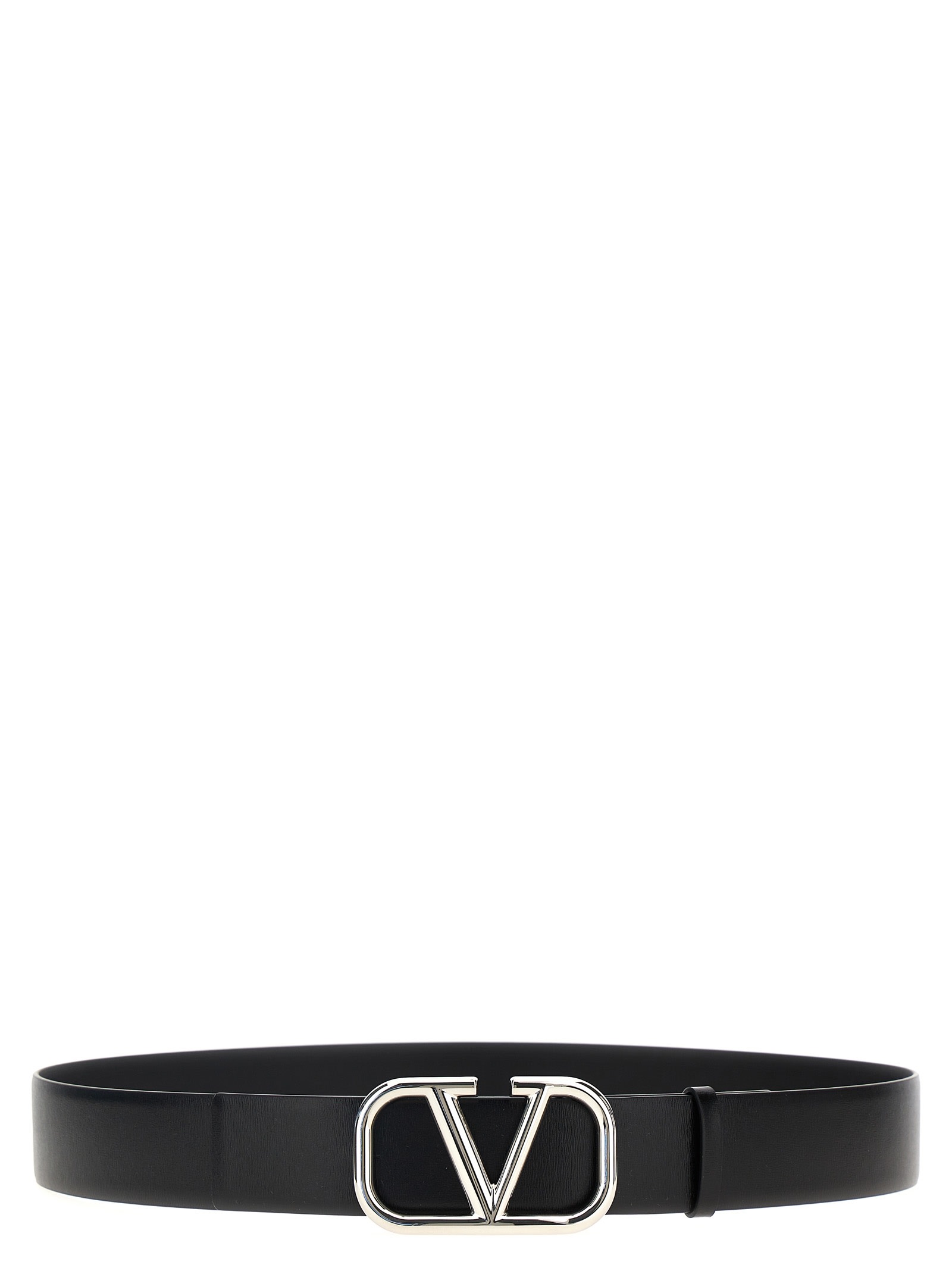 Shop Valentino Garavani Vlogo Signature Belt In Black