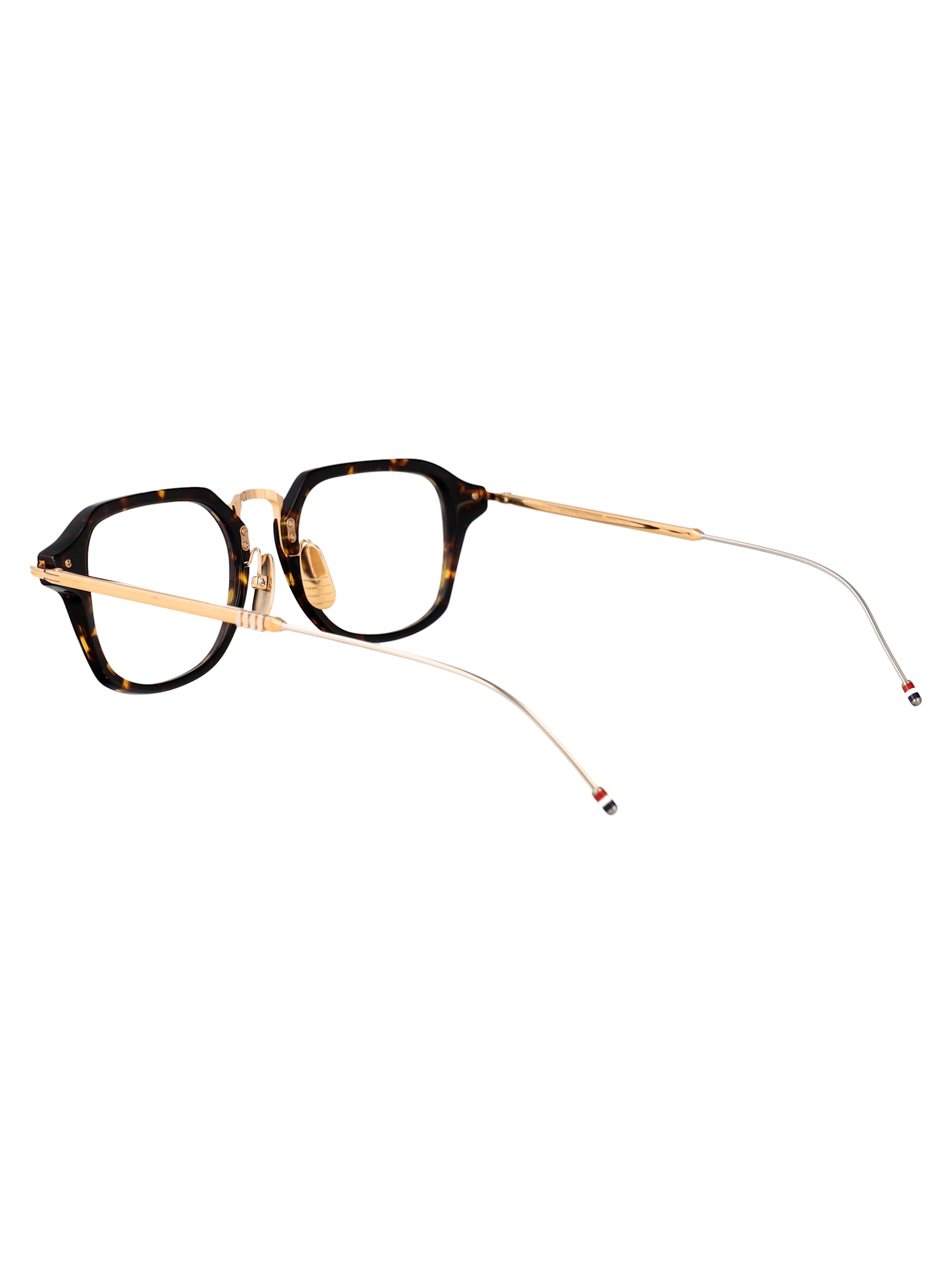 Thom Browne Ueo423a-g0003 Glasses In Brown