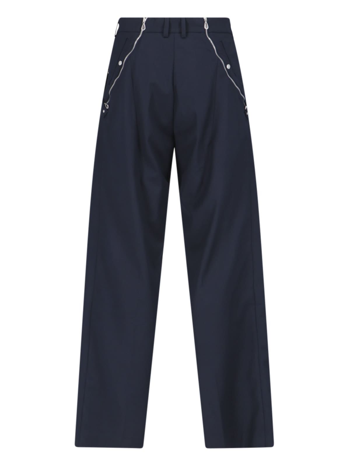 Shop Kiko Kostadinov Knox Pants In Blue