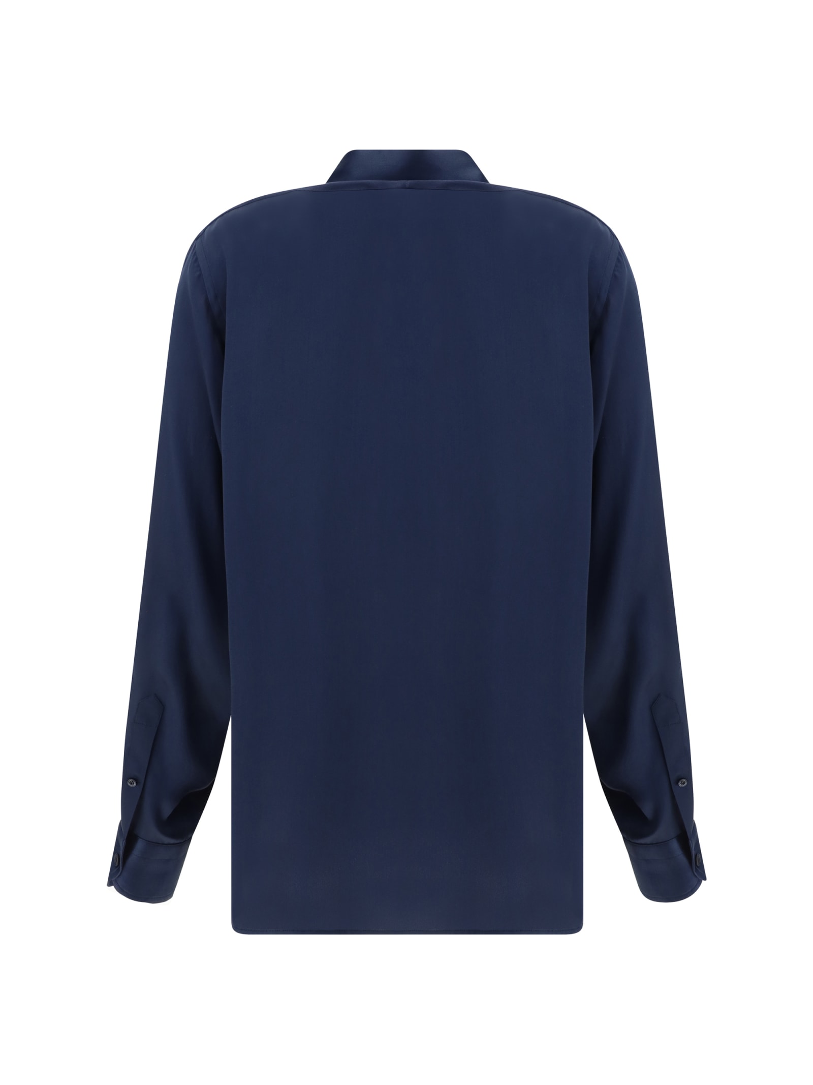 Shop Tom Ford Shirt In Blue