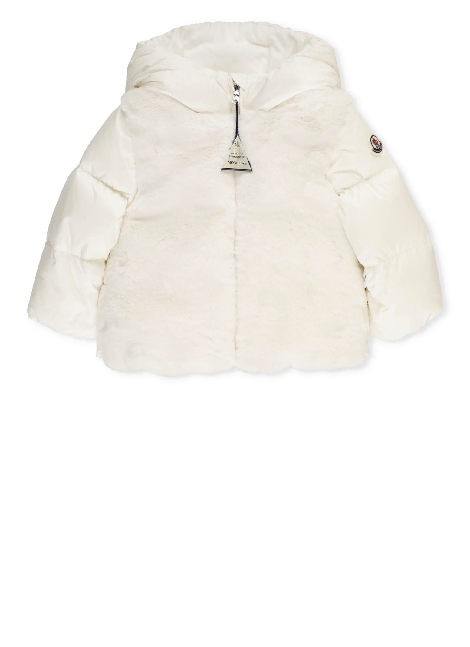 Moncler Babies' Natas Down Jacket In White