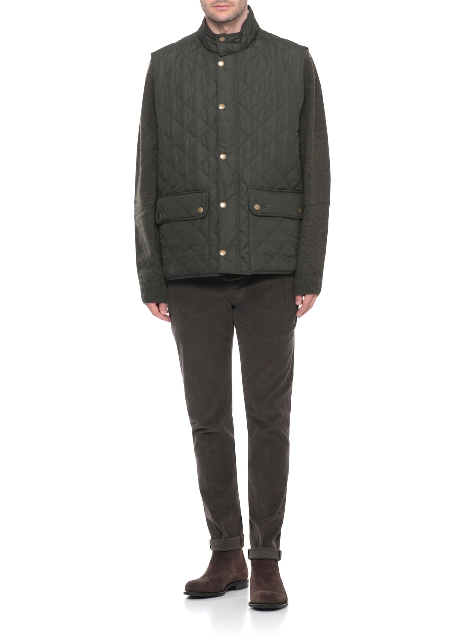 Barbour Lowerdale Sleeveless Jacket In Multi