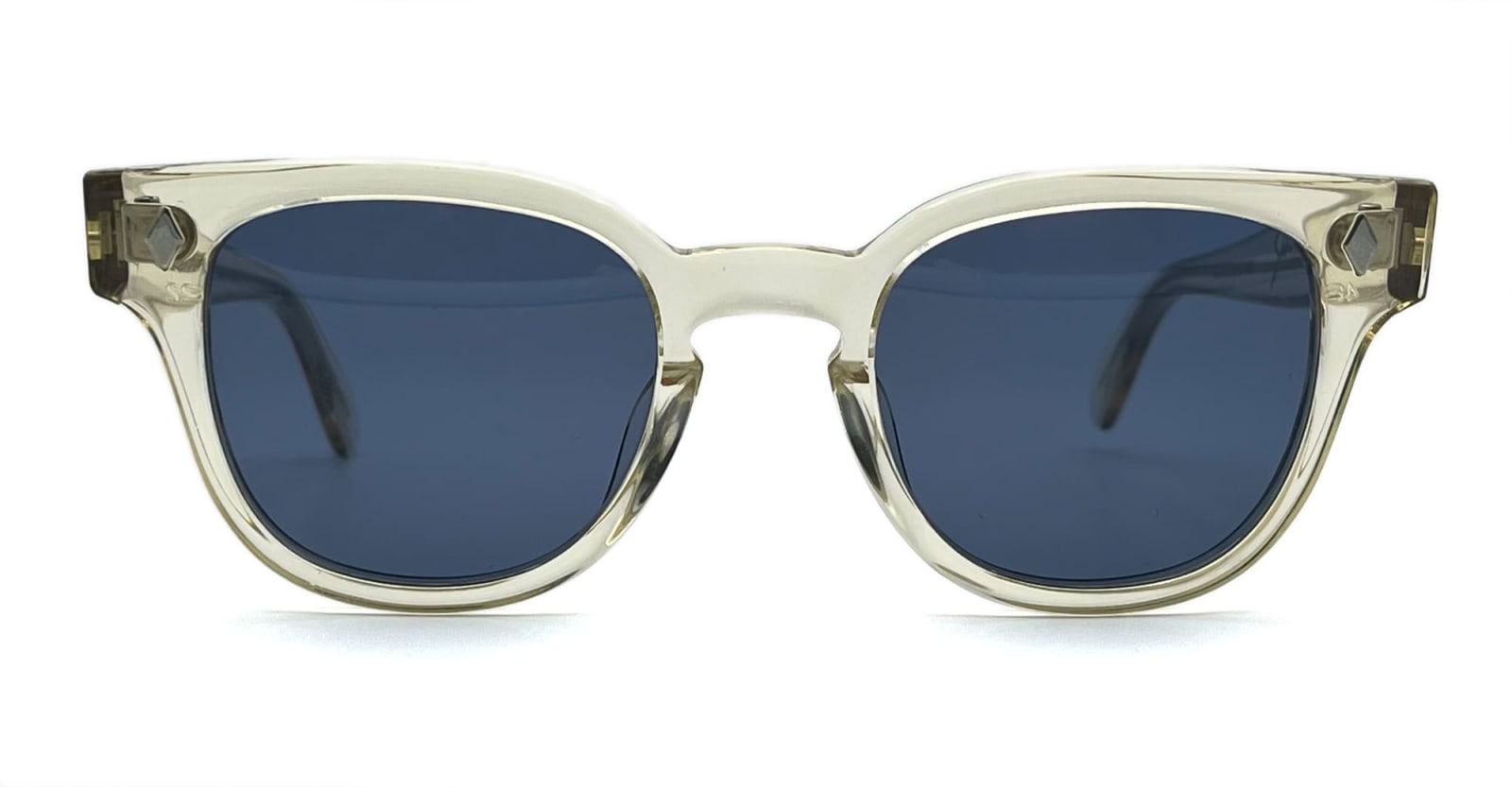 Julius Tart Optical Bryan 46x22 - Champagne / Blue Lens Sunglasses