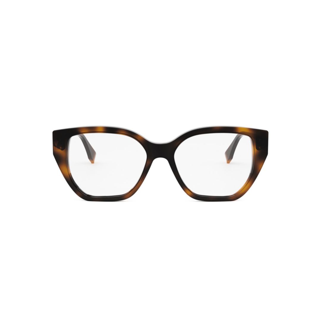 Fendi Fe50100i053 From Eyewear In 053 - Havana