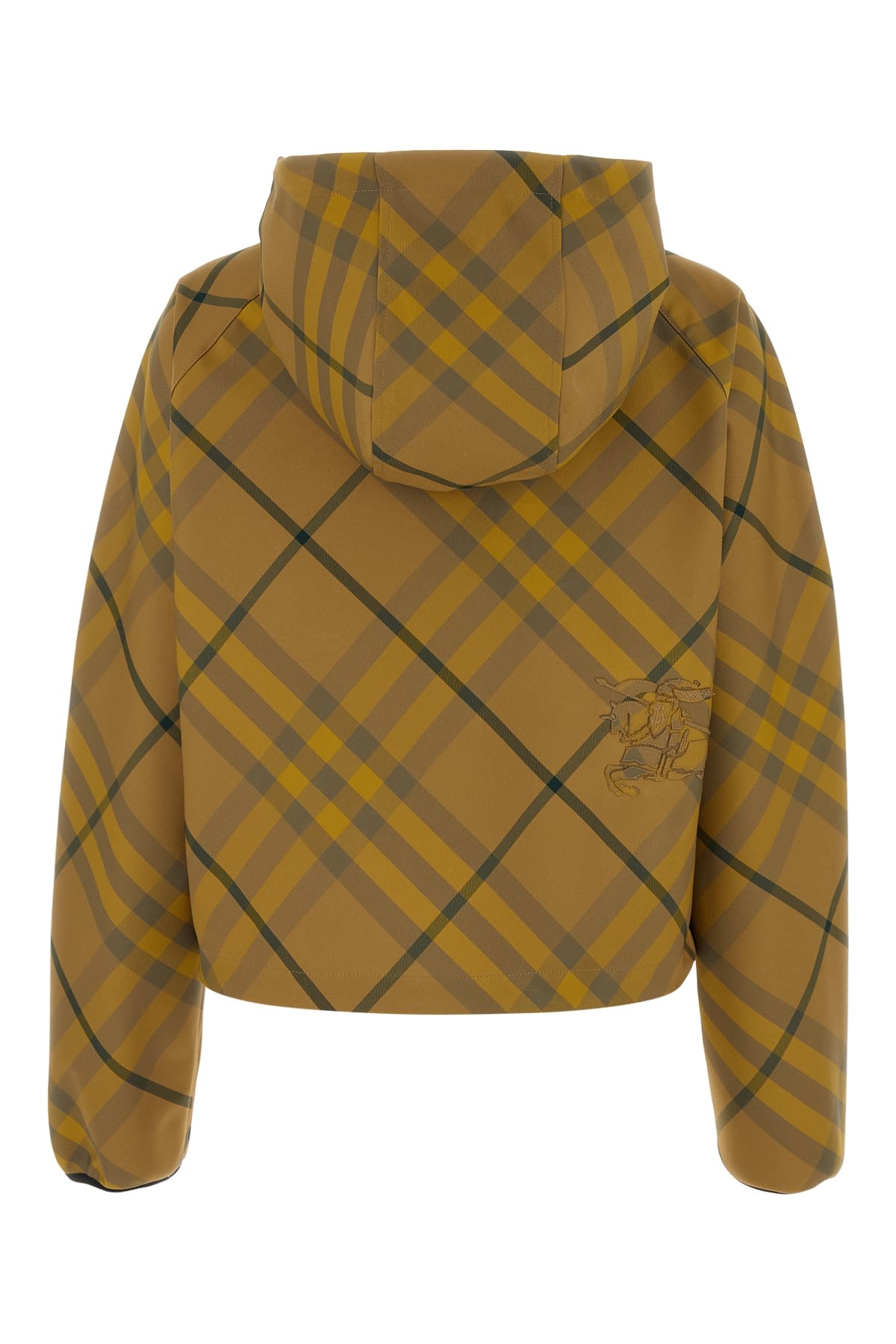 Shop Burberry Giubbino In Cedaripcheck