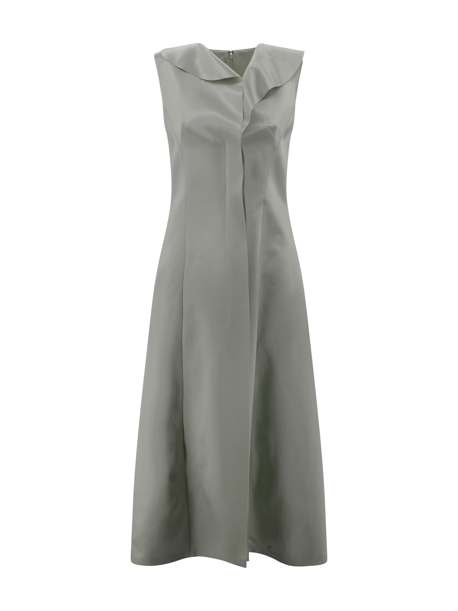 Satin Midi Dress