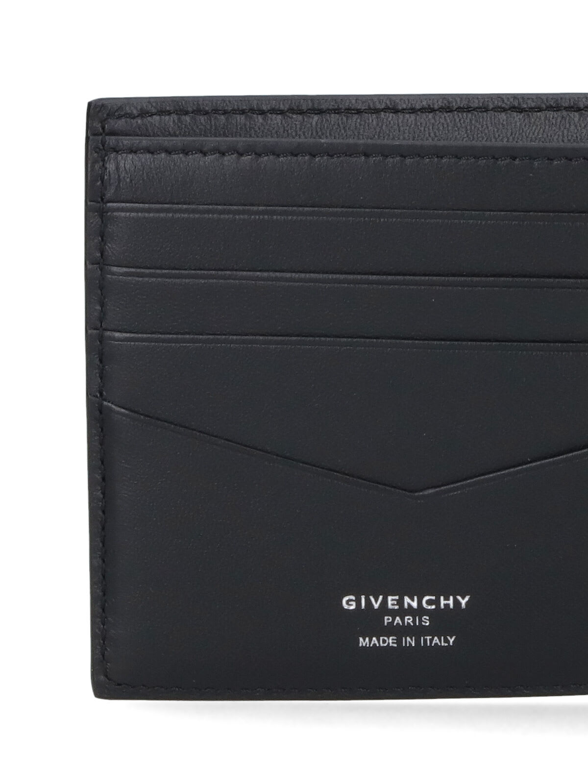 Givenchy Textured Leather Wallet With Coin Pocket In Black